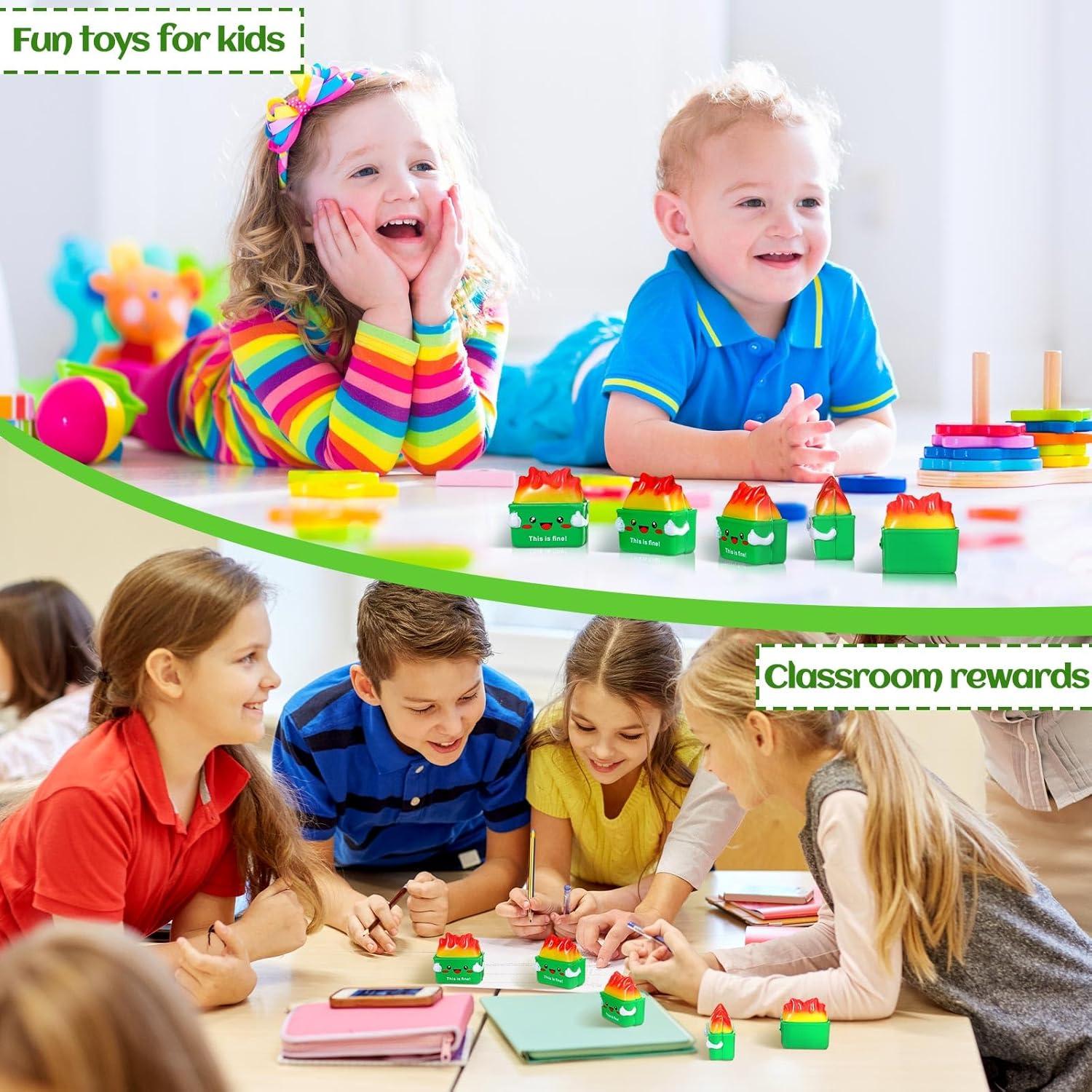 48 Pelotas Antiestrés Leitee Basurero Verde para Oficina