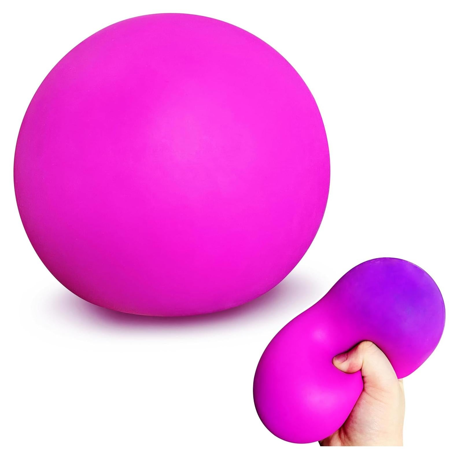 Pelota de Estrés Jumbo JIAHO 10.16 cm Cambia Color