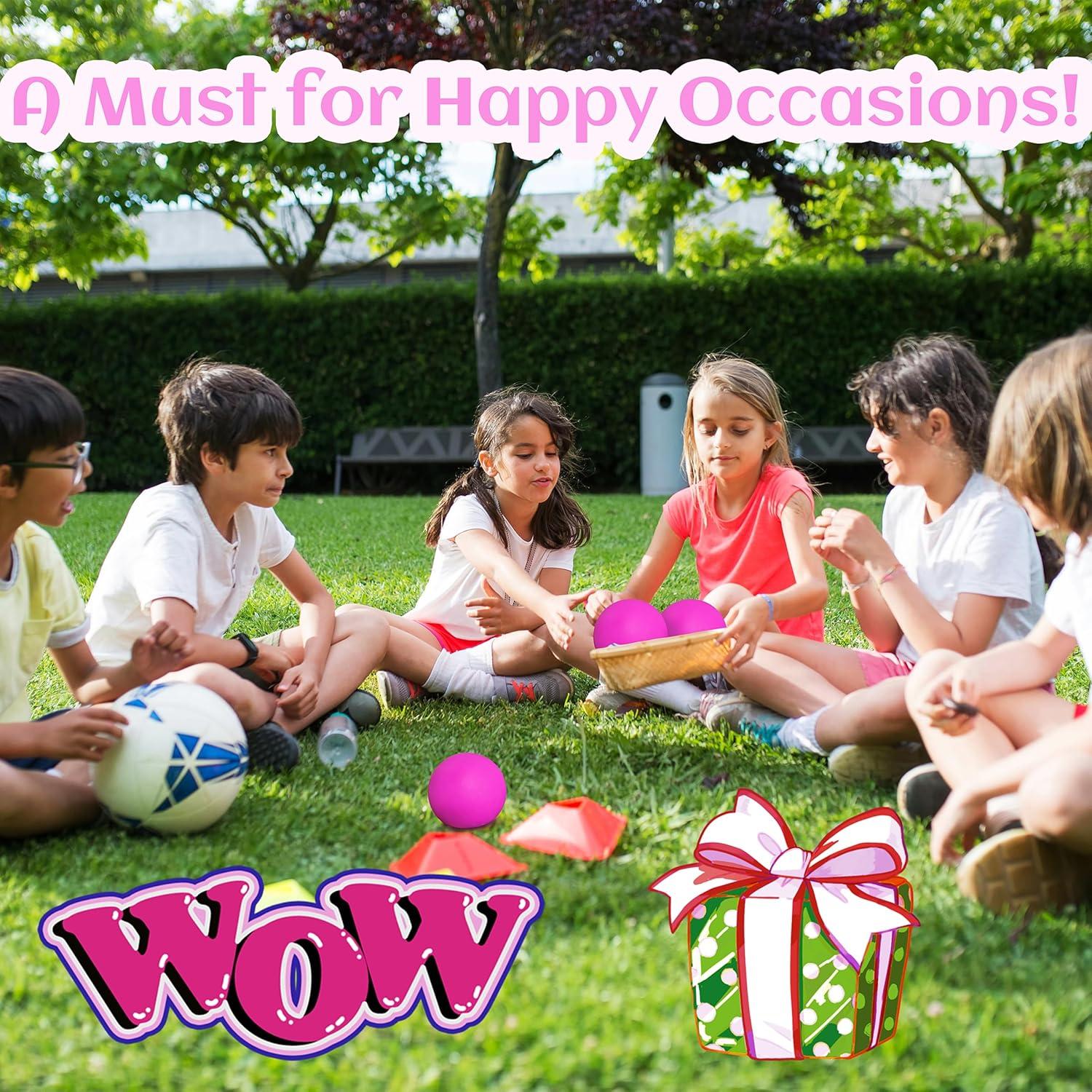 Pelota de Estrés Jumbo JIAHO 10.16 cm Cambia Color