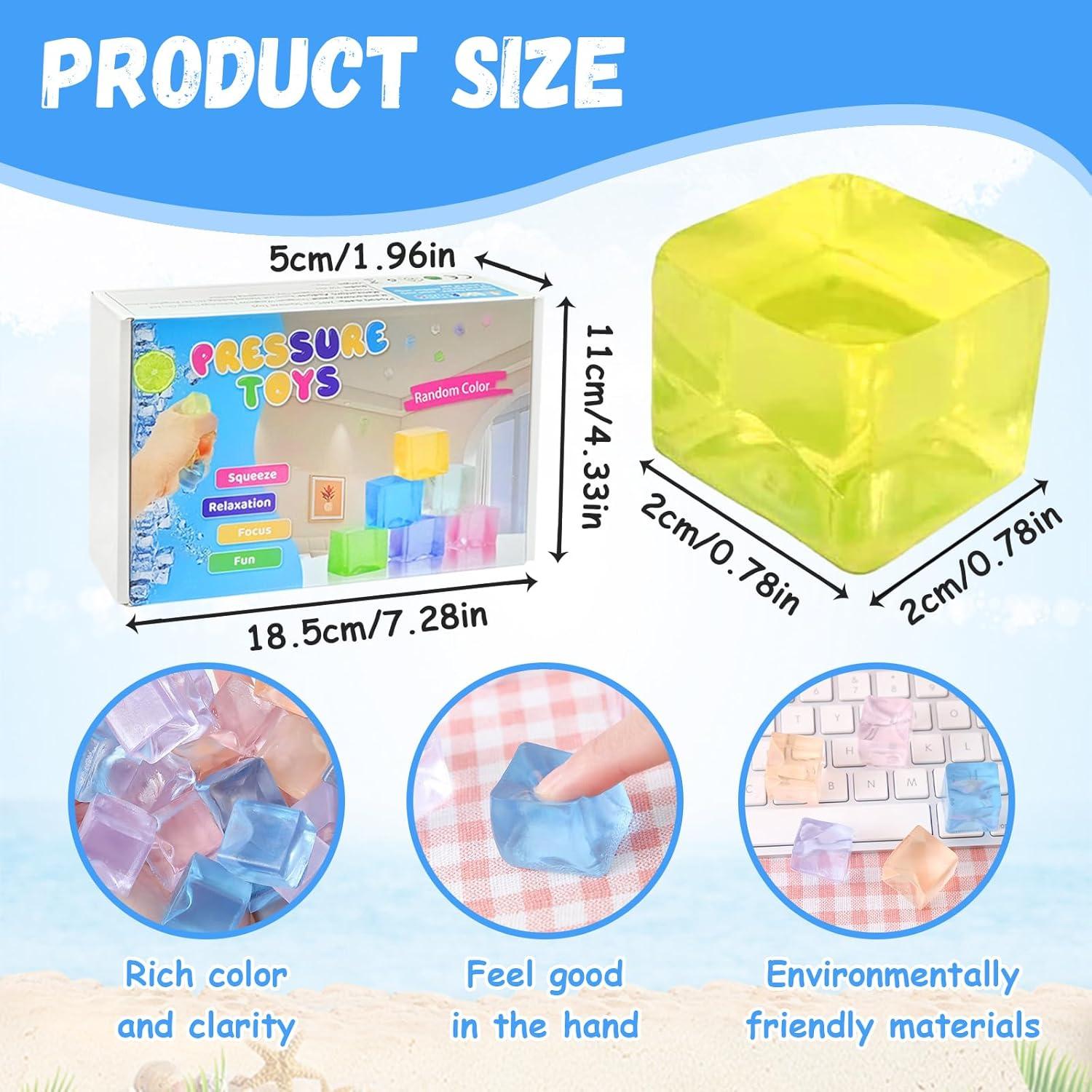 24 Pelotas Antiestrés Babyye Juguetes Sensoriales Compactos