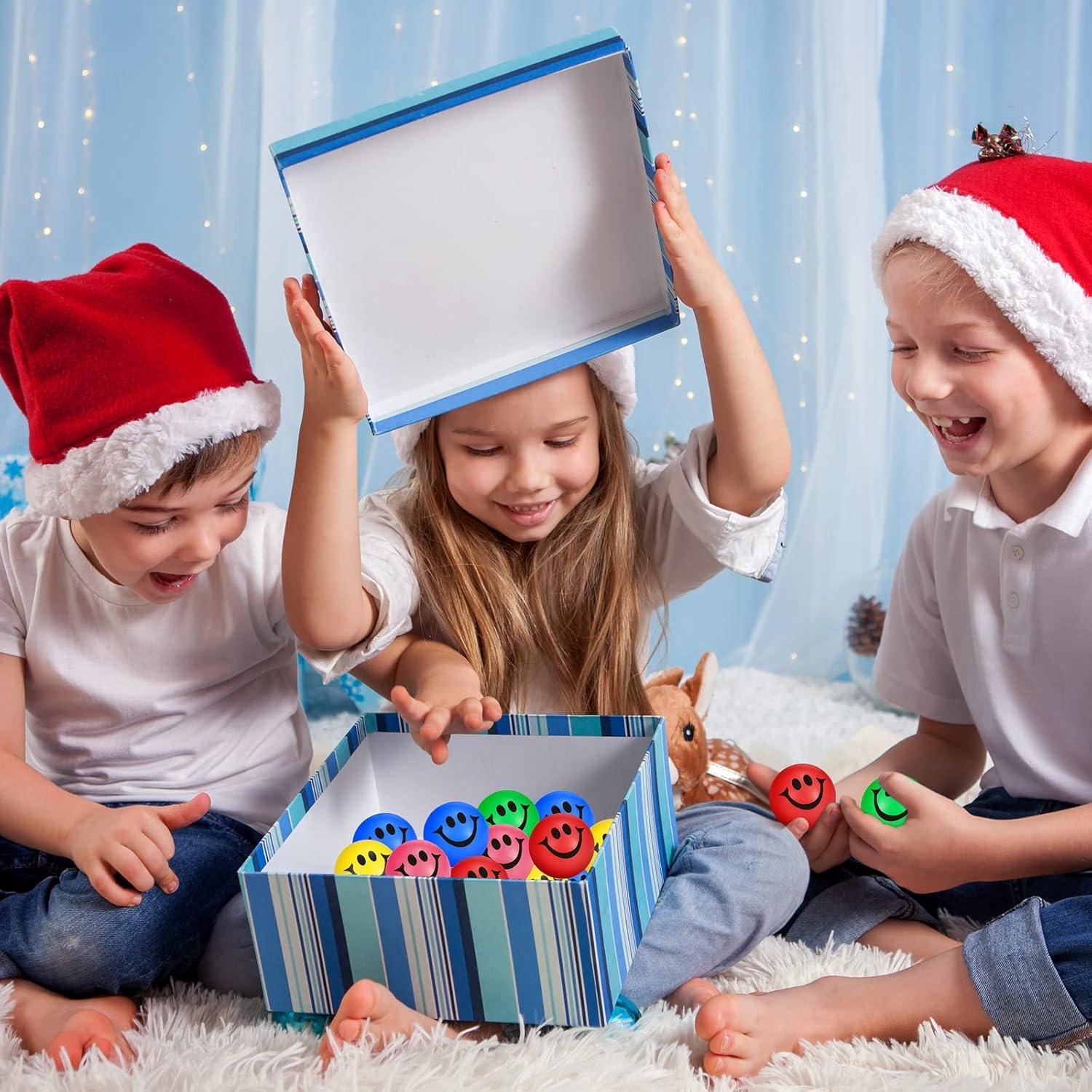 100 Mini Pelotas de Estrés Skylety de Espuma Suave 3 cm