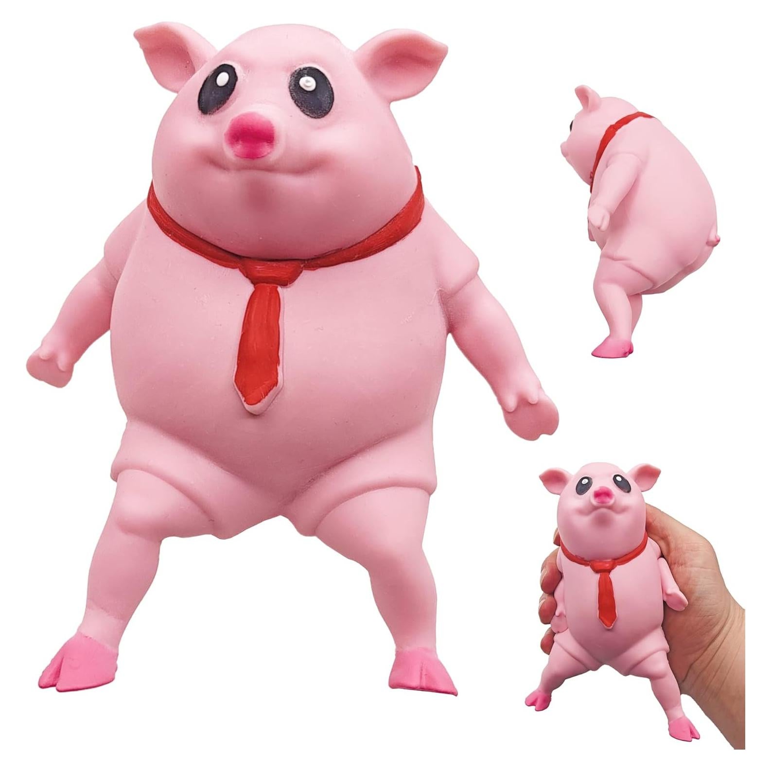 Juguete Squishy Cerdo Rosa Moinin - Alivio Estrés y Ansiedad