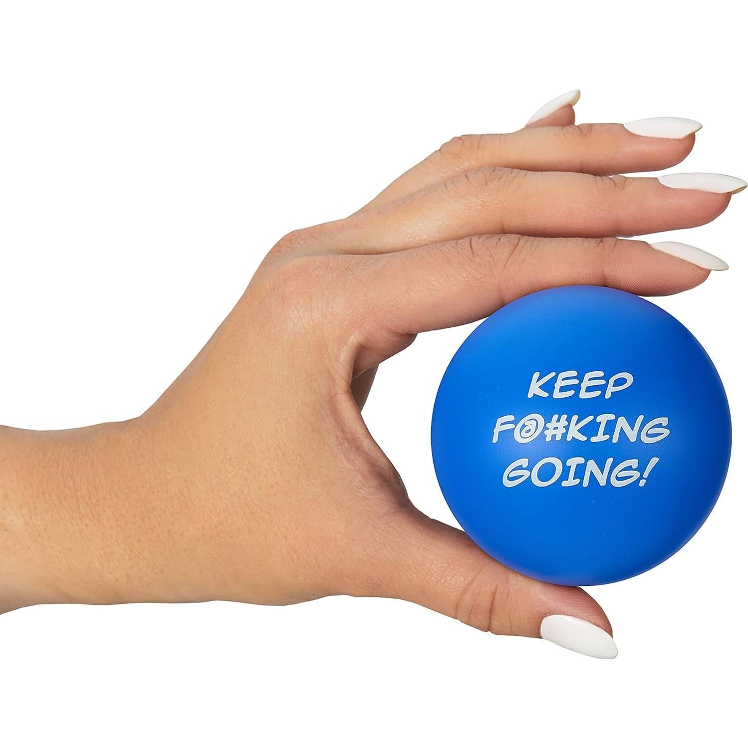 Pelotas Antiestrés Motivacionales Super Shuk - Paquete de 3