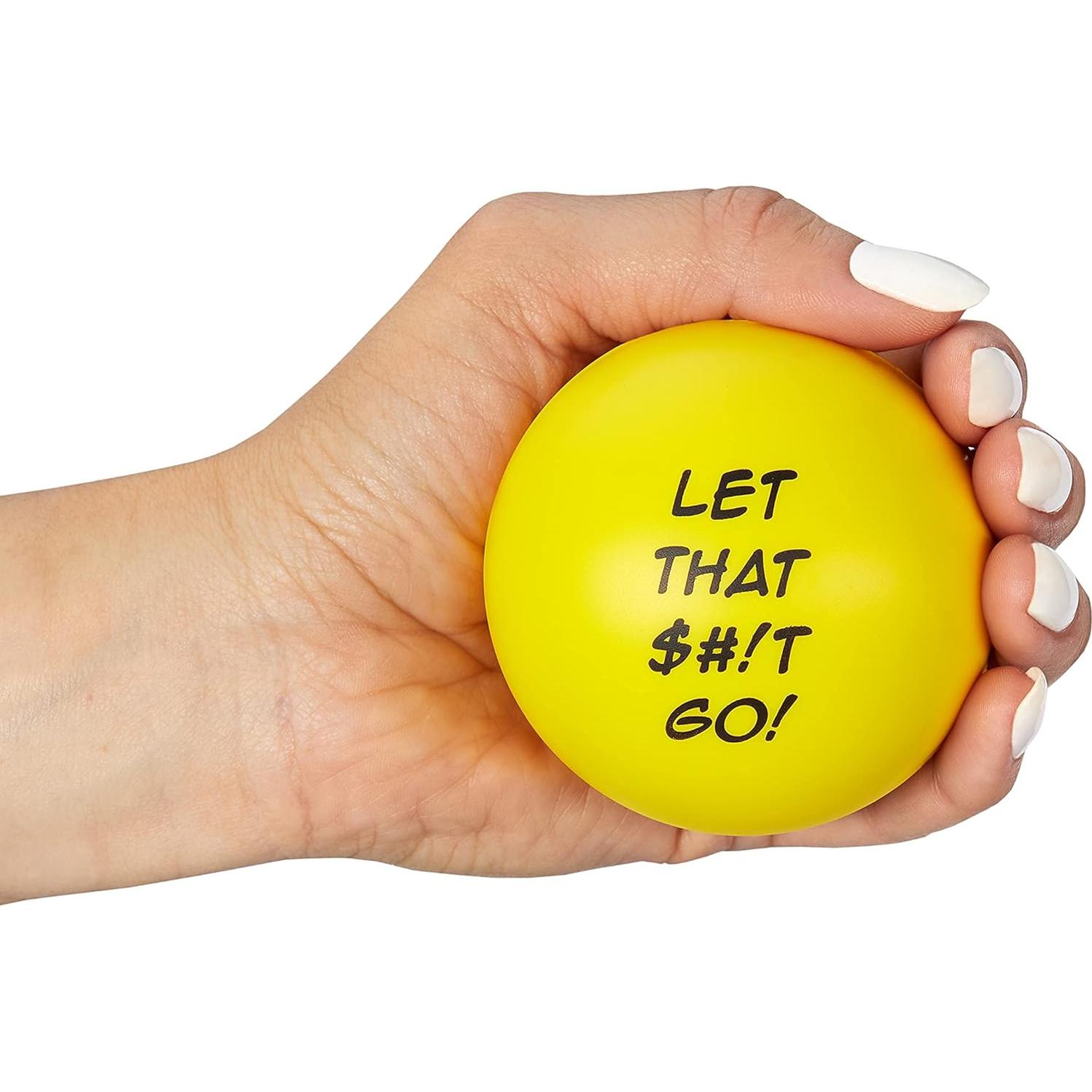 Pelotas Antiestrés Motivacionales Super Shuk - Paquete de 3