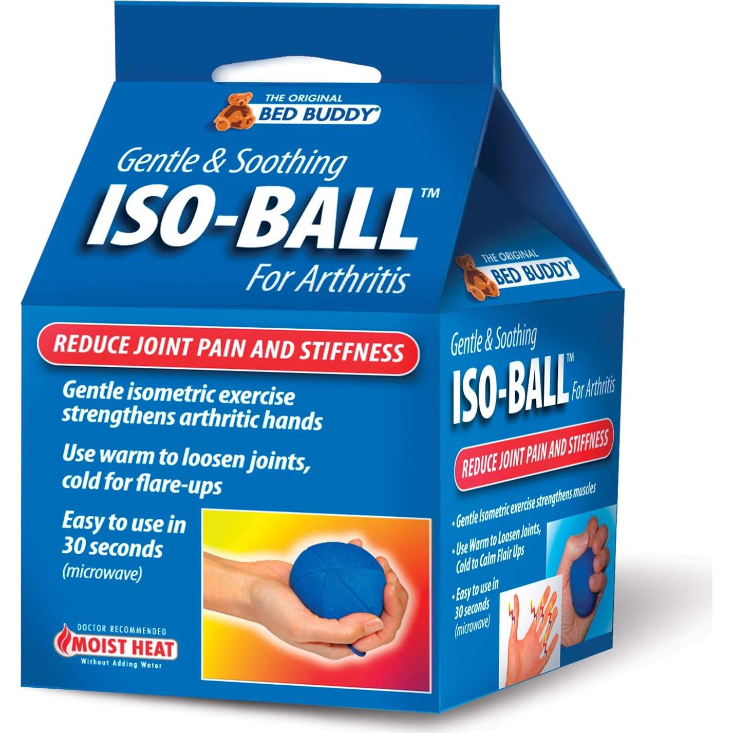 Pelota Antiestrés Bed Buddy para Mano - Terapia de Calor