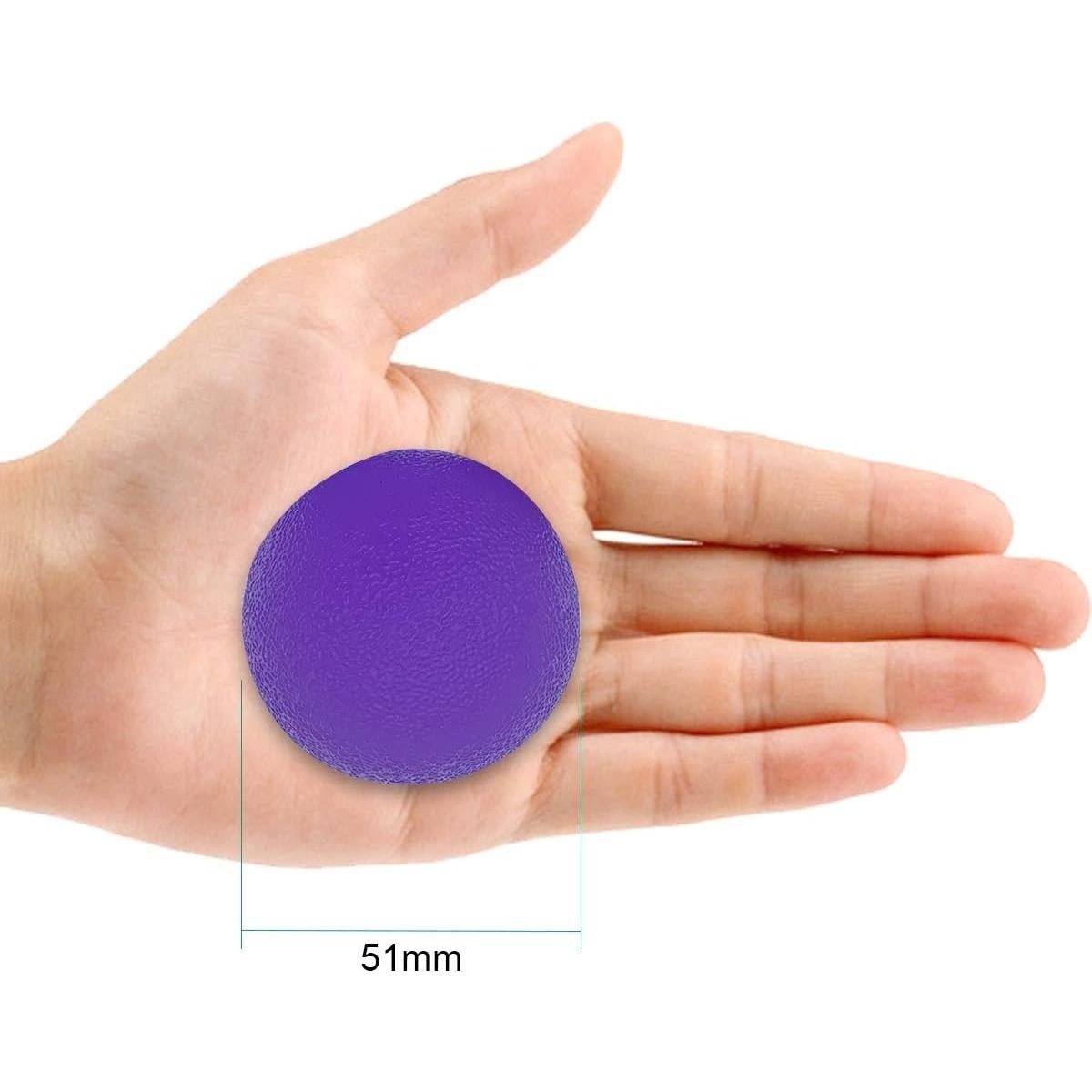 3 Bolas de Gel de Alivio de Estrés LETAYAR - Resistencia Suave, Media, Firme