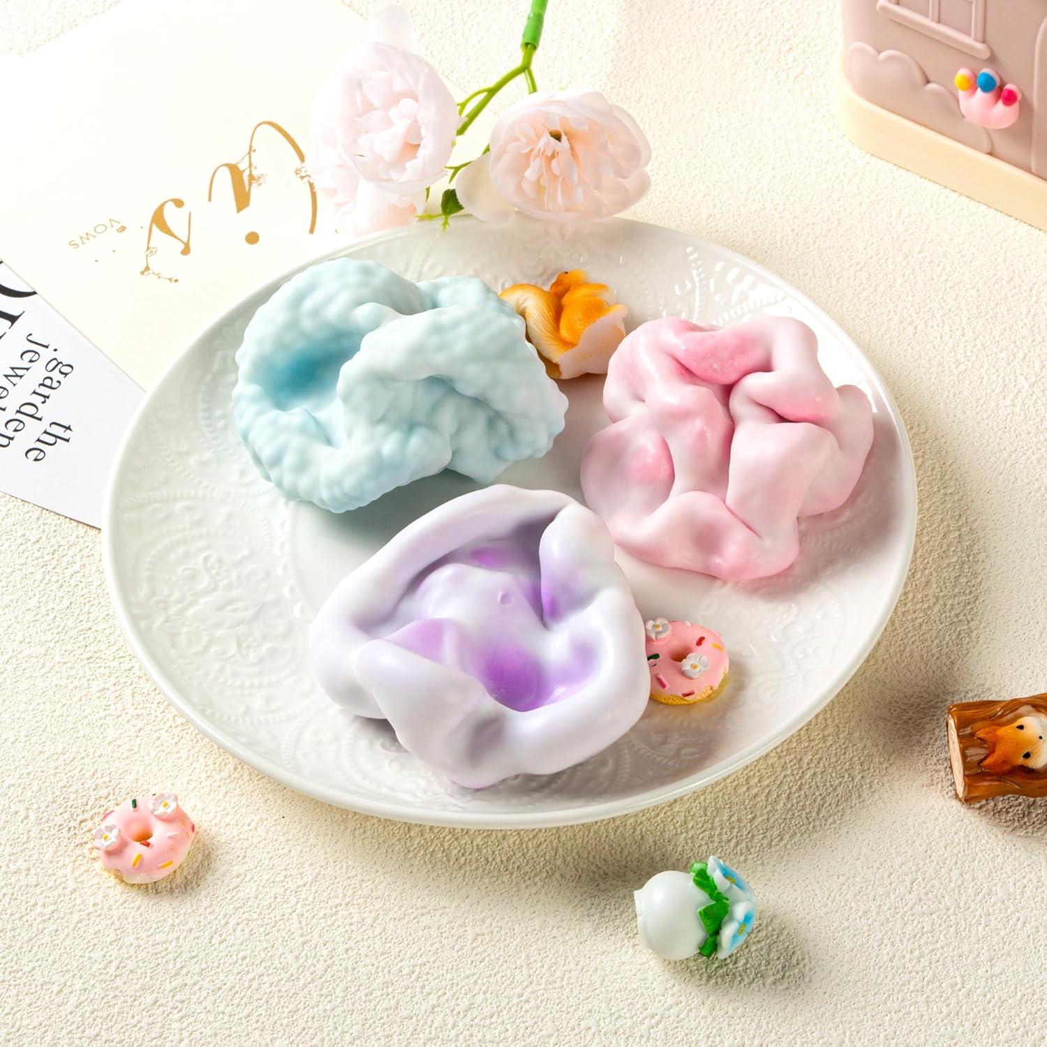 Pelotas Antiestrés ZIFTY 3 Piezas Suaves Alivio Ansiedad