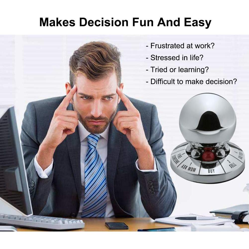 Bola Tomadora de Decisiones Giveme5 de Metal 3.5cm Color Aleatorio