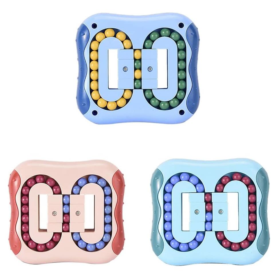 Cubo Mágico Antiestrés Para Niños y Adultos - Paquete de 3 Piezas
