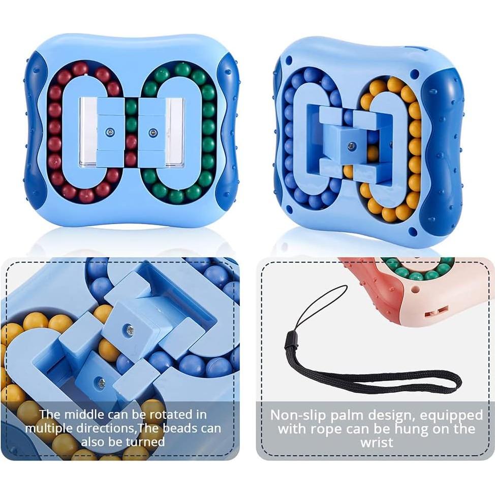 Cubo Mágico Antiestrés Para Niños y Adultos - Paquete de 3 Piezas