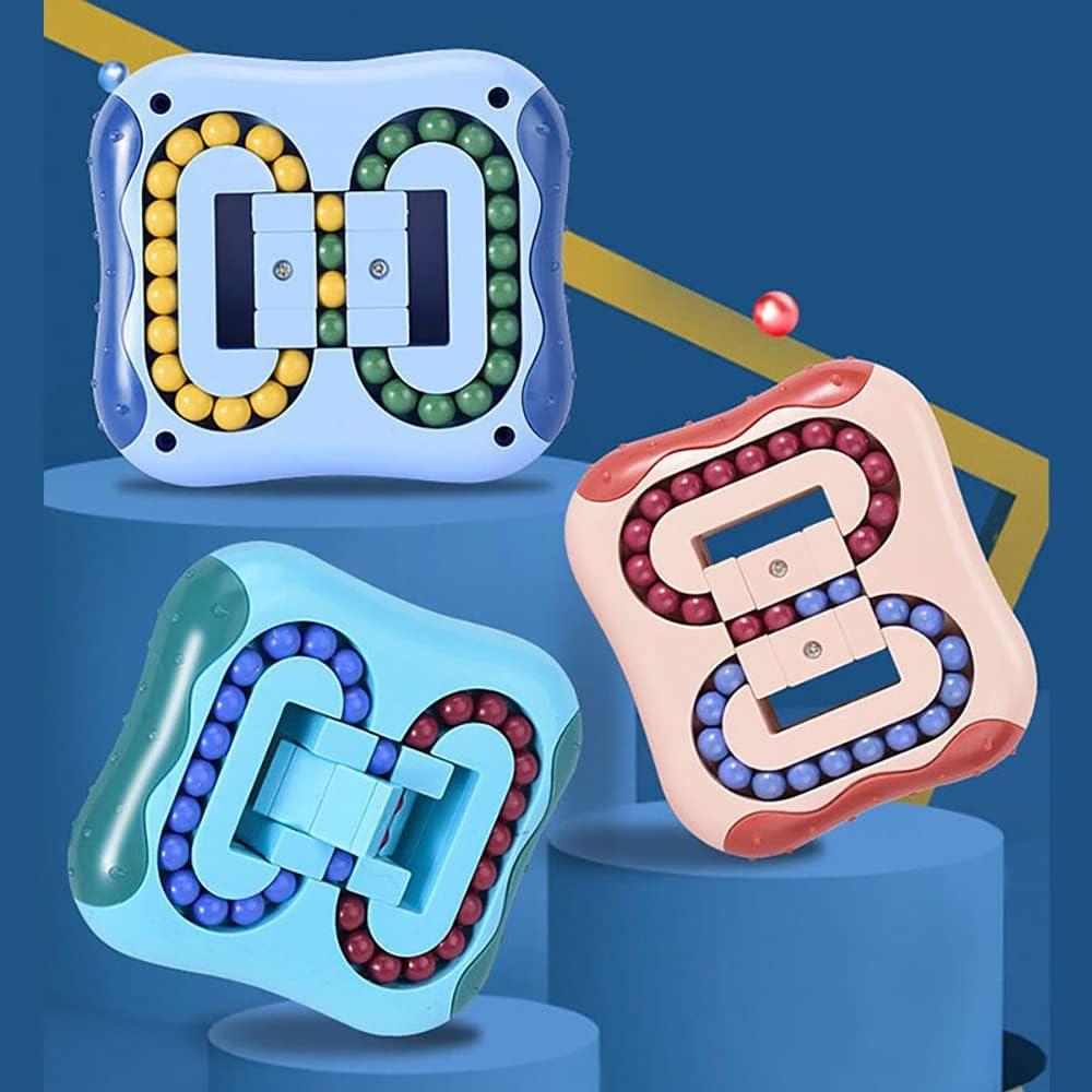 Cubo Mágico Antiestrés Para Niños y Adultos - Paquete de 3 Piezas