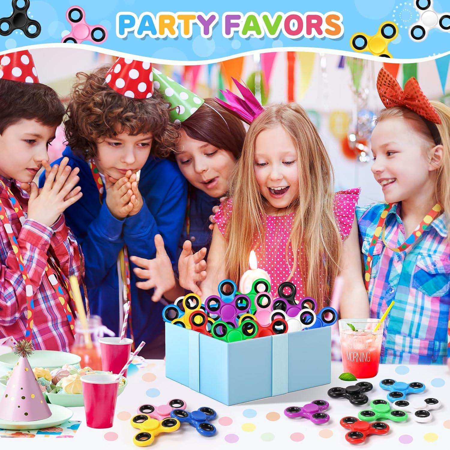 Paquete de 24 Spinners Antiestrés Gigilli para Niños y Adultos