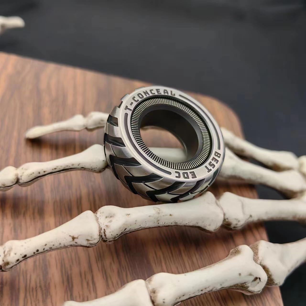 Anillo Fidget Magnético T-Conceal 34mm Antiestrés Ajustable