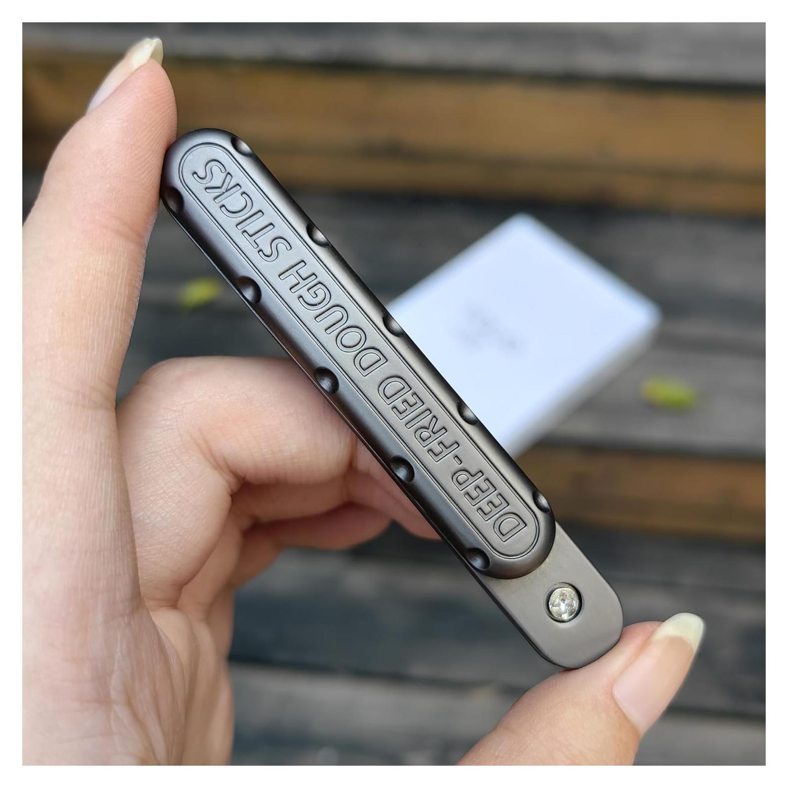Deslizador Fidget T-Conceal Alivio de Estrés 6.78 cm Metal