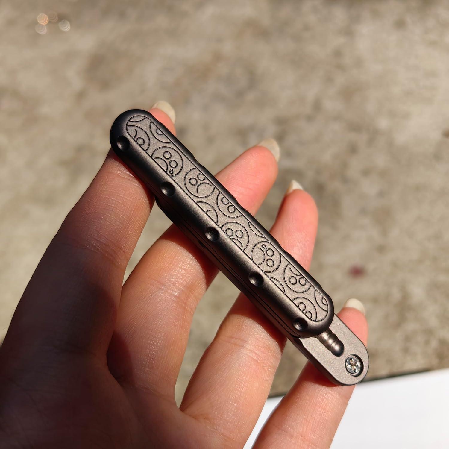 Deslizador Fidget T-Conceal Alivio de Estrés 6.78 cm Metal