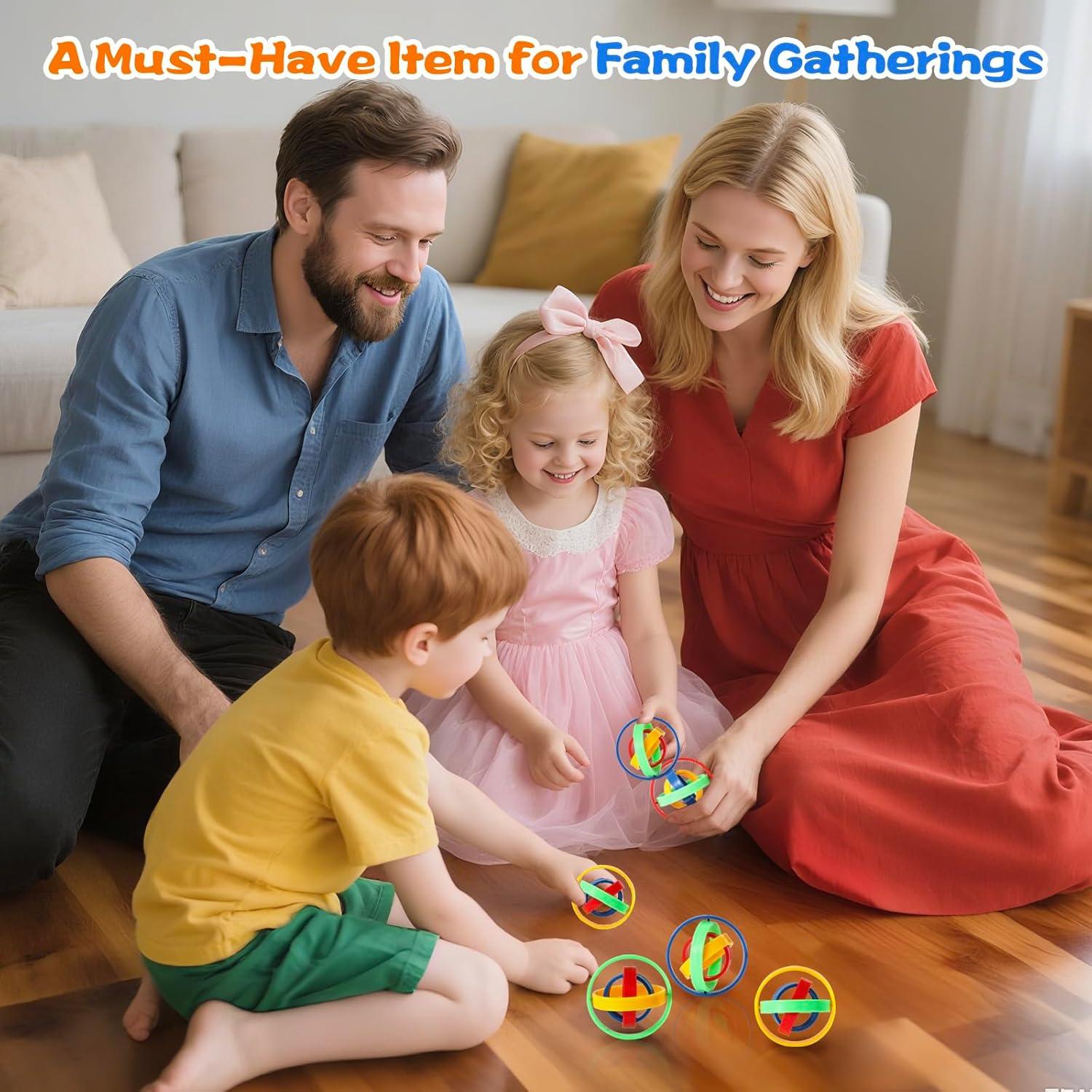 10 Juguetes Spinners Antiestrés Pusotal 6.5 cm para Niños y Adultos