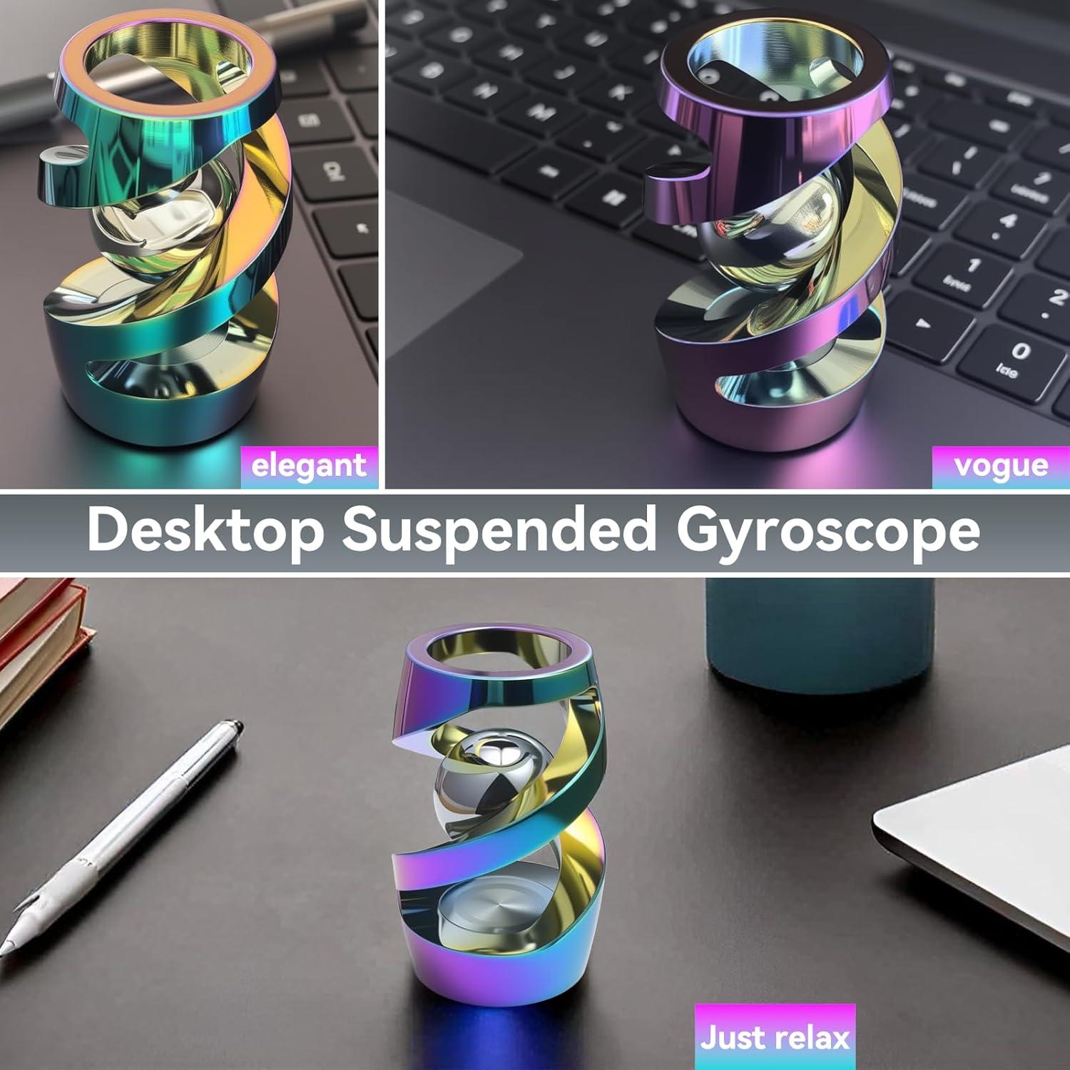 Spinner Fidget de Metal WAAISSJK Colorido para Alivio de Estrés