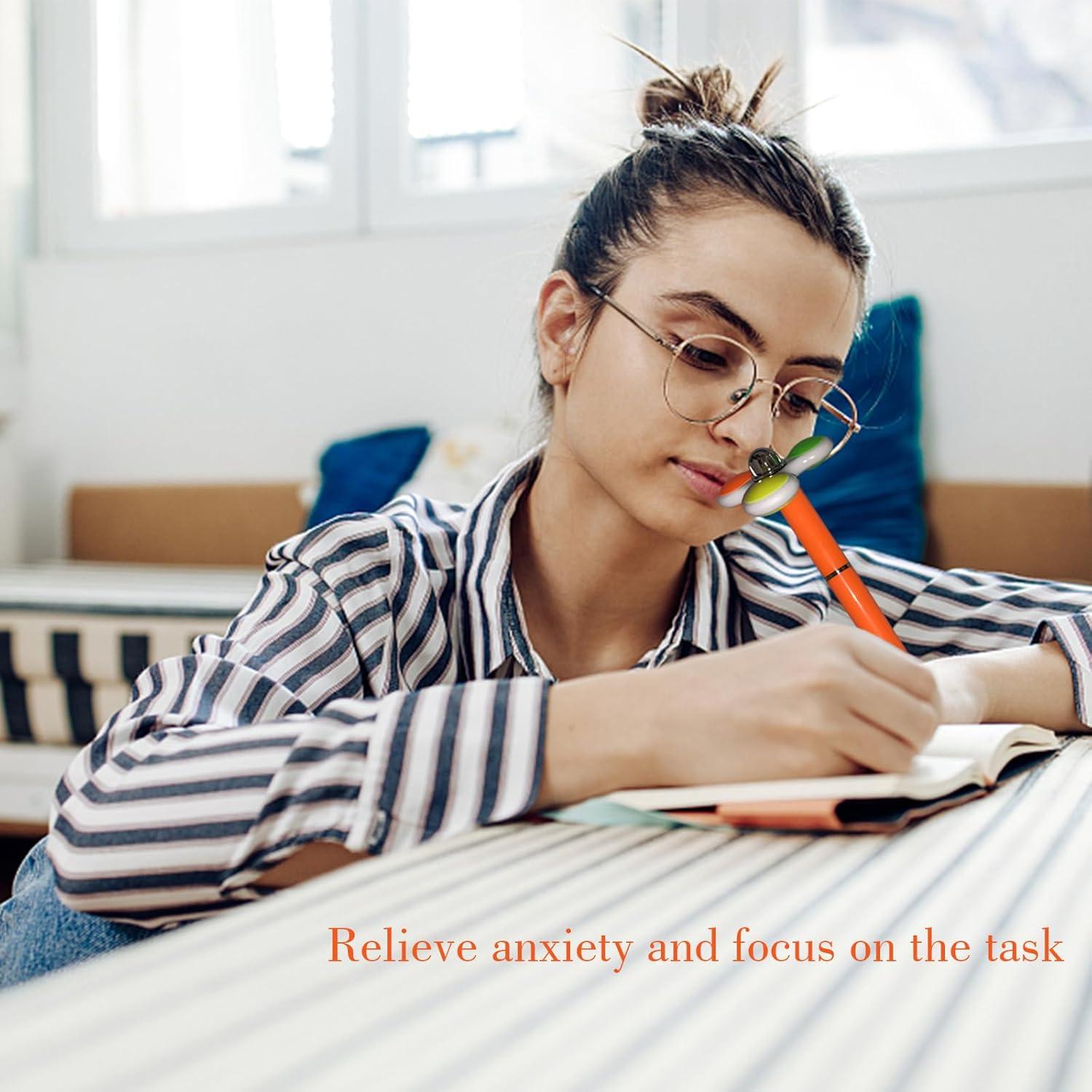 Bolígrafo Antiestrés Lyforx con Spinner Multicolor 0.7mm