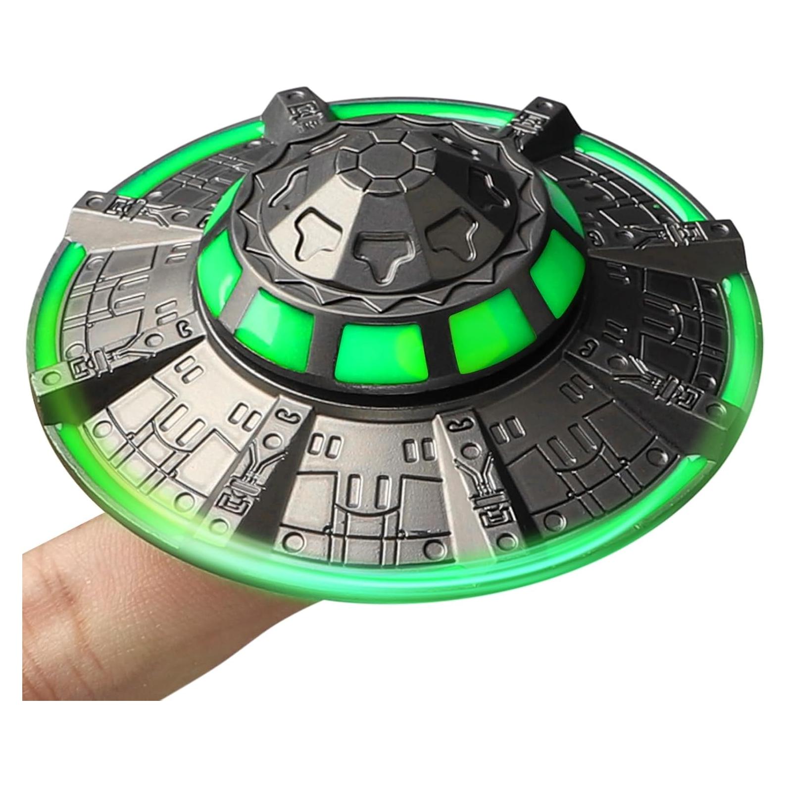 Spinner Antiestres UFO Mechaniker de Metal, 15.2 cm