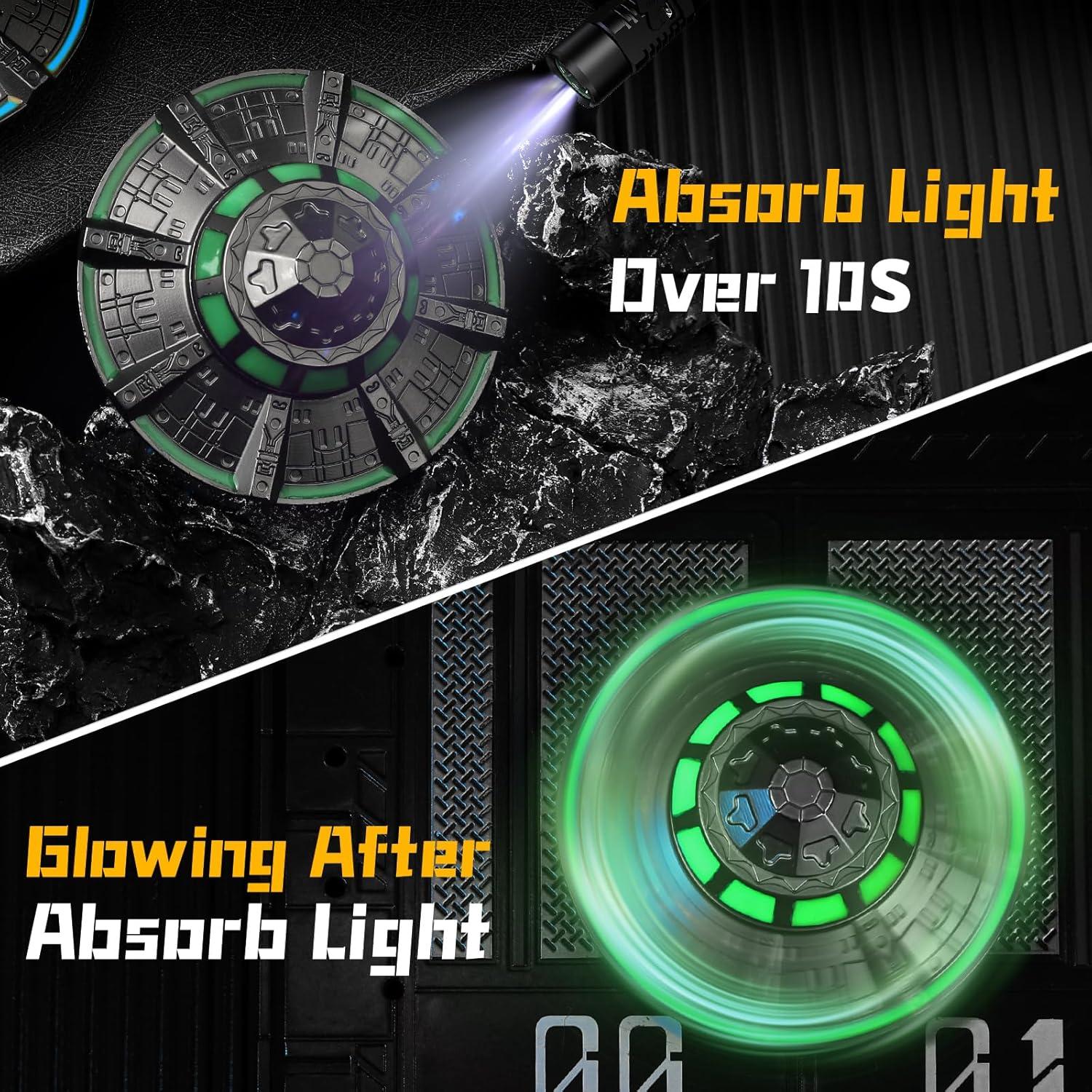 Spinner Antiestres UFO Mechaniker de Metal, 15.2 cm