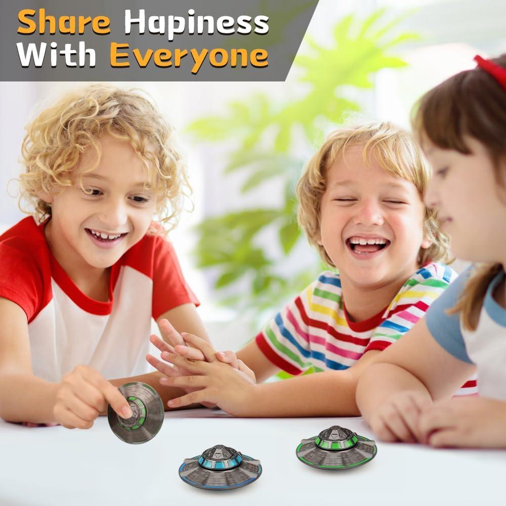 Spinner Antiestres UFO Mechaniker de Metal, 15.2 cm