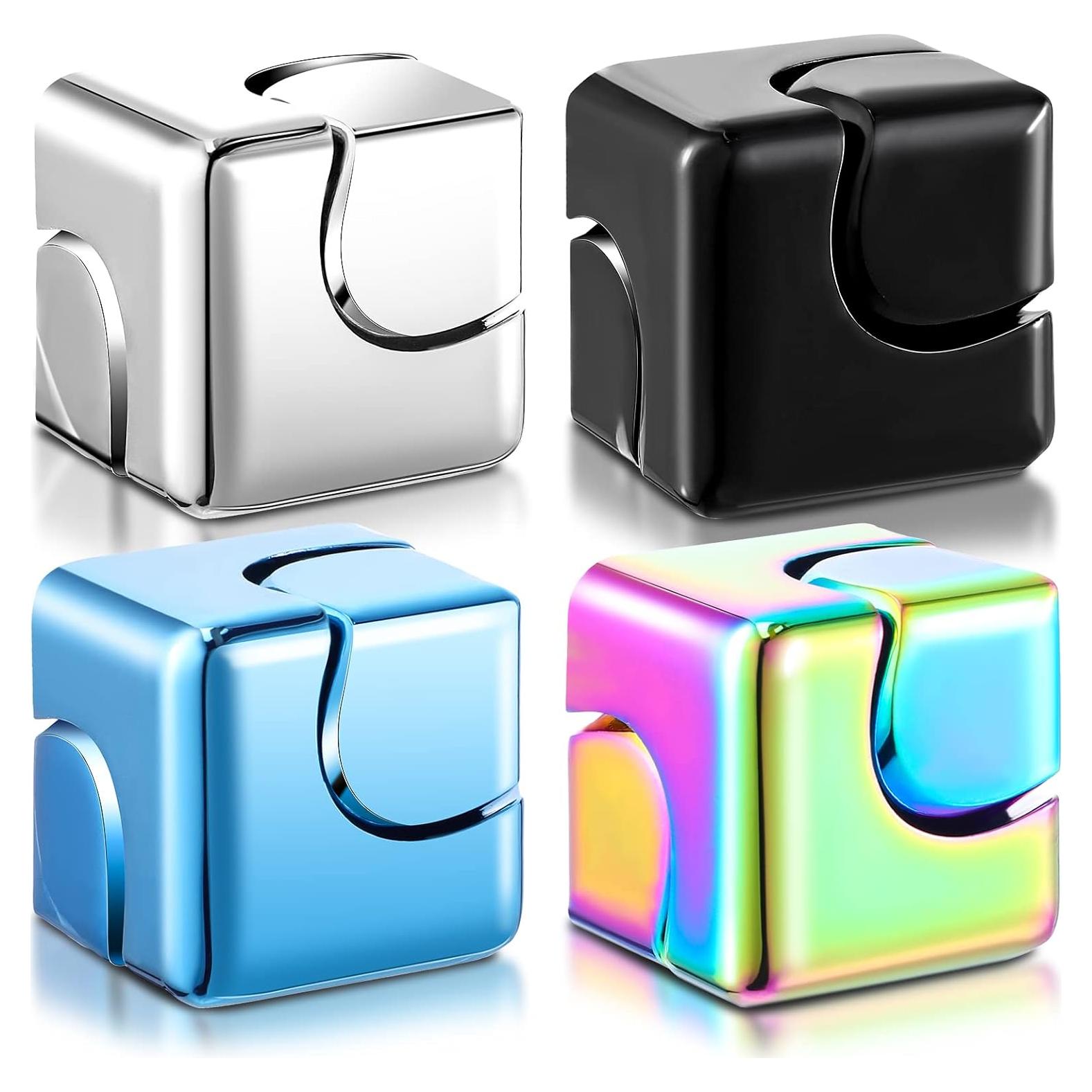 Cubo Giratorio Alivio Estrés Wettarn 4 Piezas 3cm