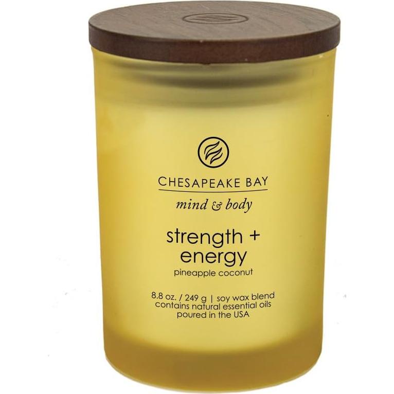 Paquete de Velas Aromáticas Chesapeake Bay - Equilibrio y Fuerza, Medianas