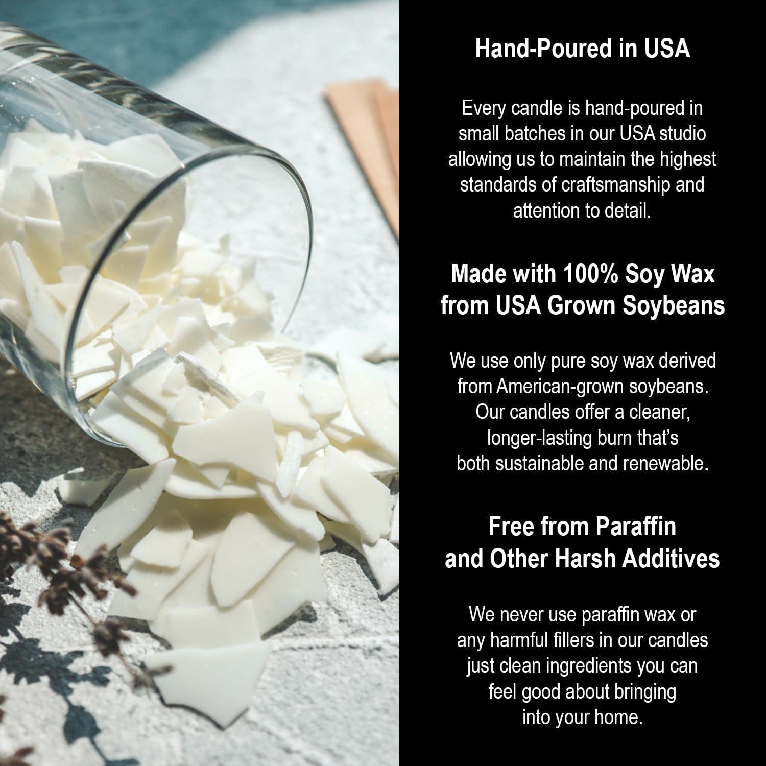 Vela Aromática de Soya Funny Candles 198 g Sándalo Vainilla