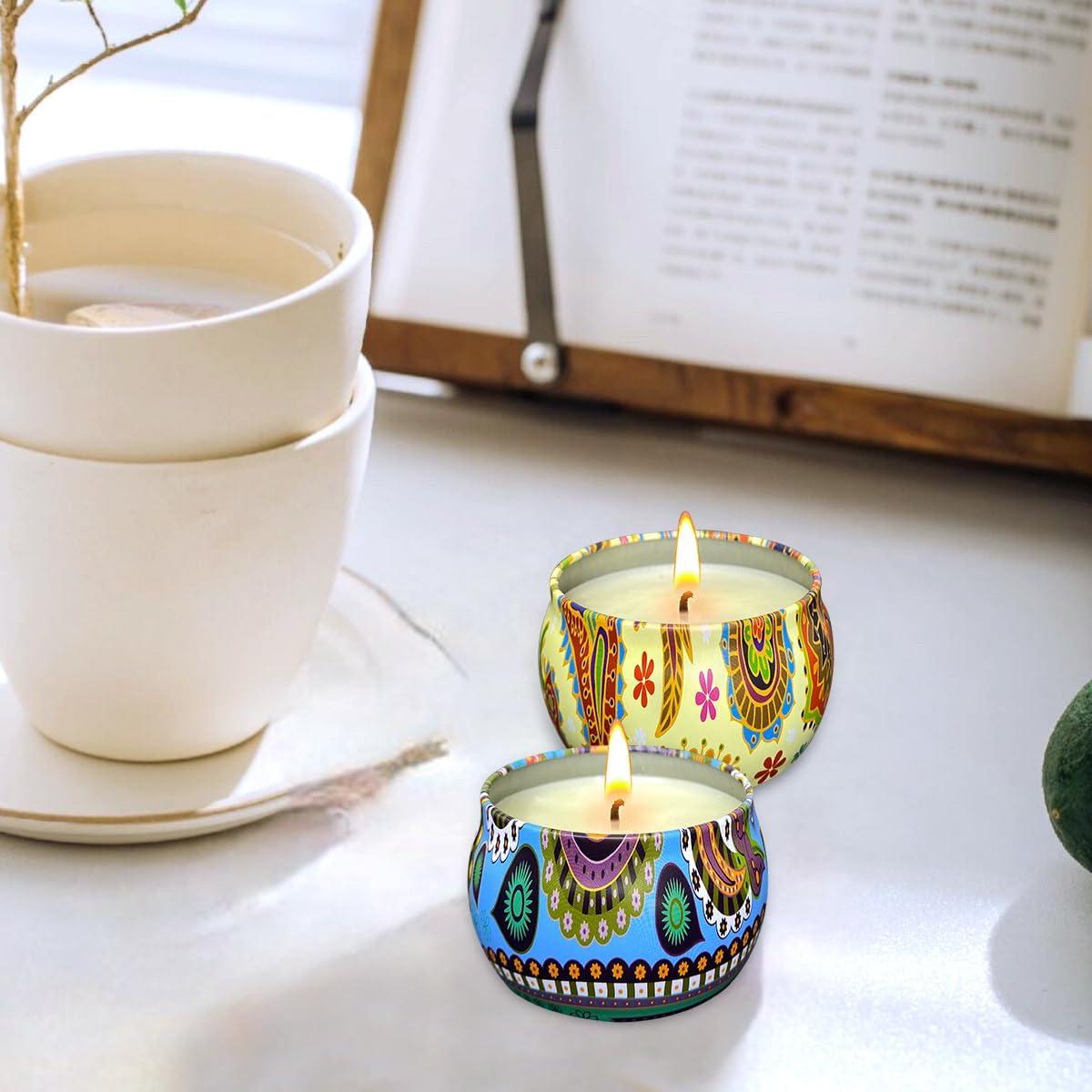 Velas Aromáticas de Cera de Soja Lomangdi 2PCS 124.74g