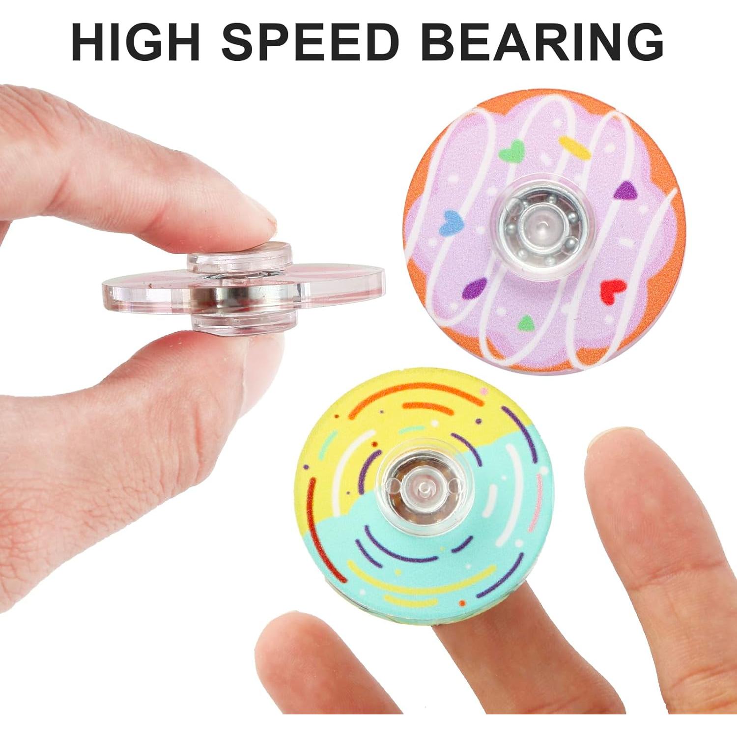 20 Spinners Antiestrés Mini Juguetes Seilaiap para Niños y Adultos