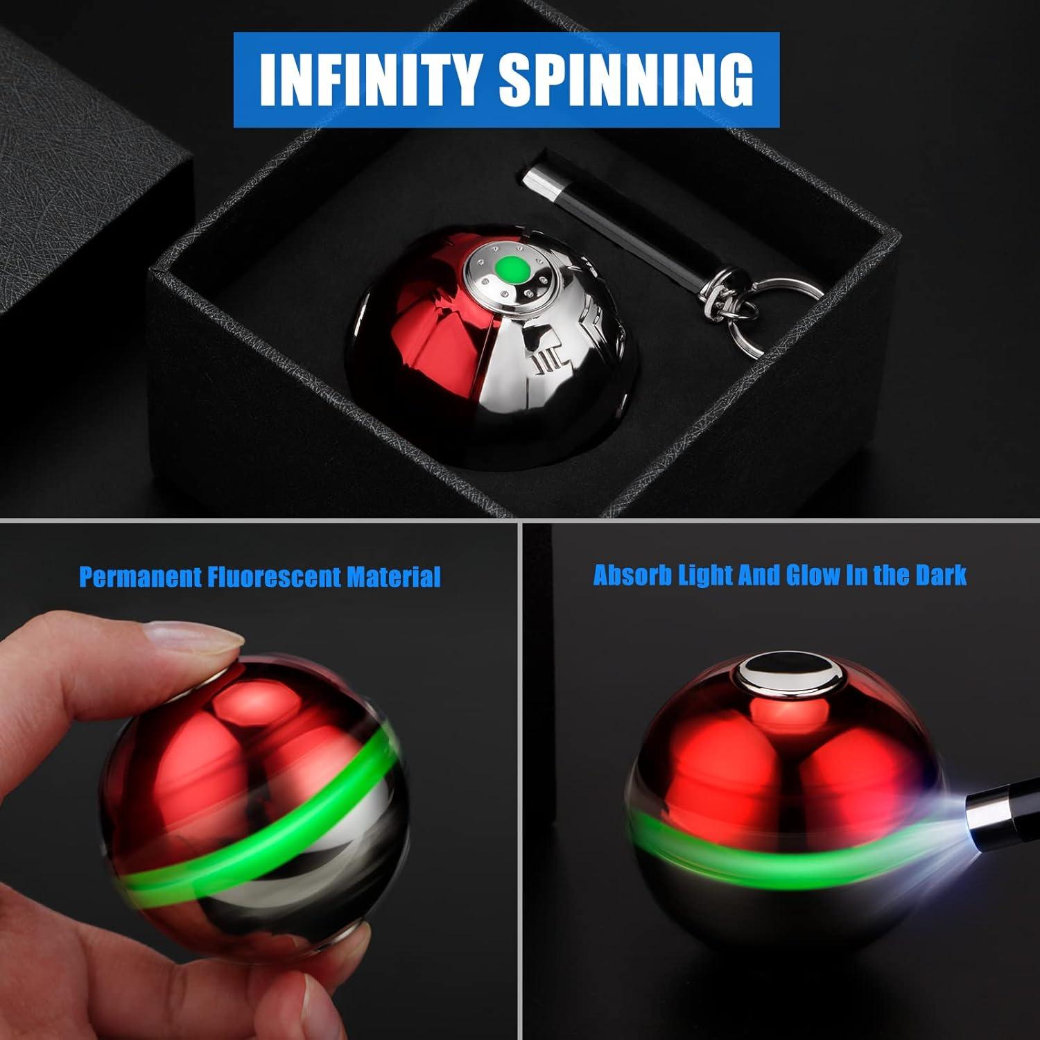 Girador de Escritorio Brillante en la Oscuridad LNCOJOLM - Alivio de Estrés