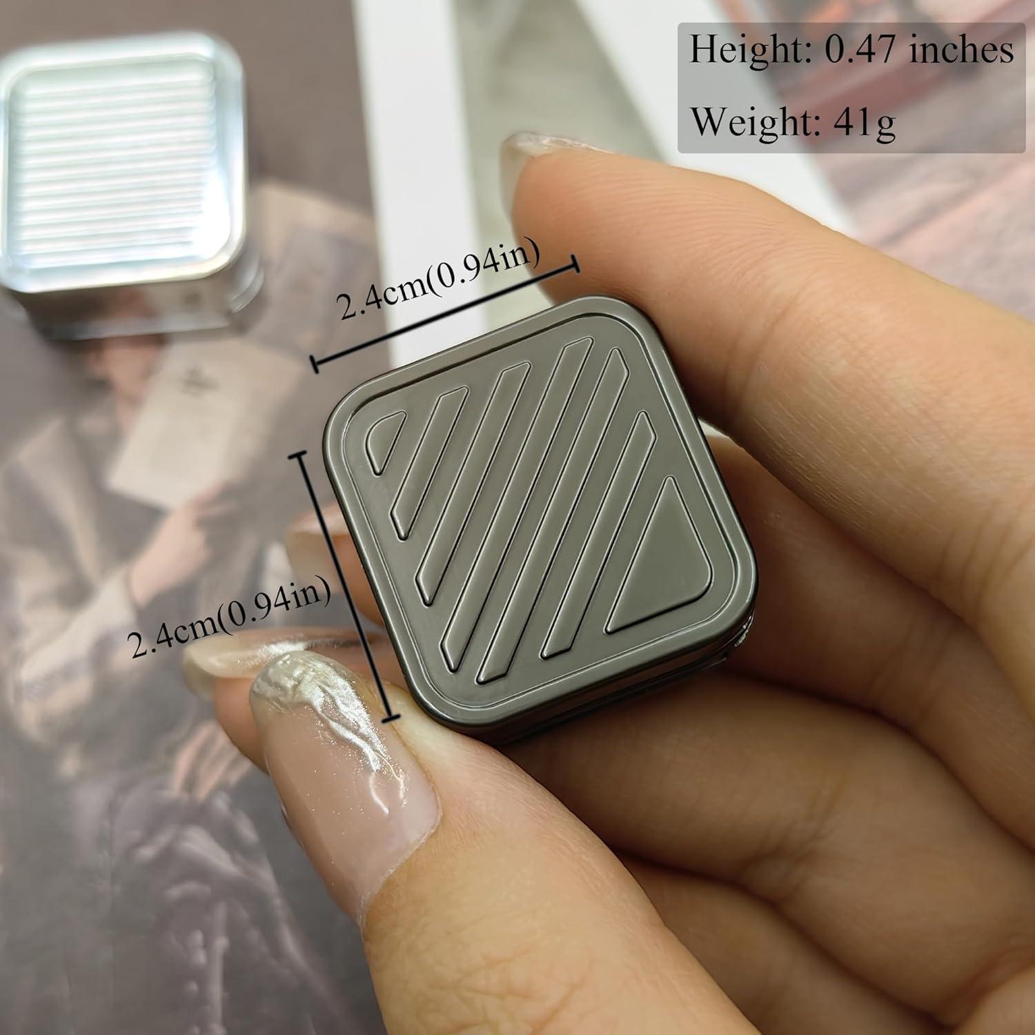 Juguete EDC Alivio Estrés T-Conceal Gris Oscuro 67.6g