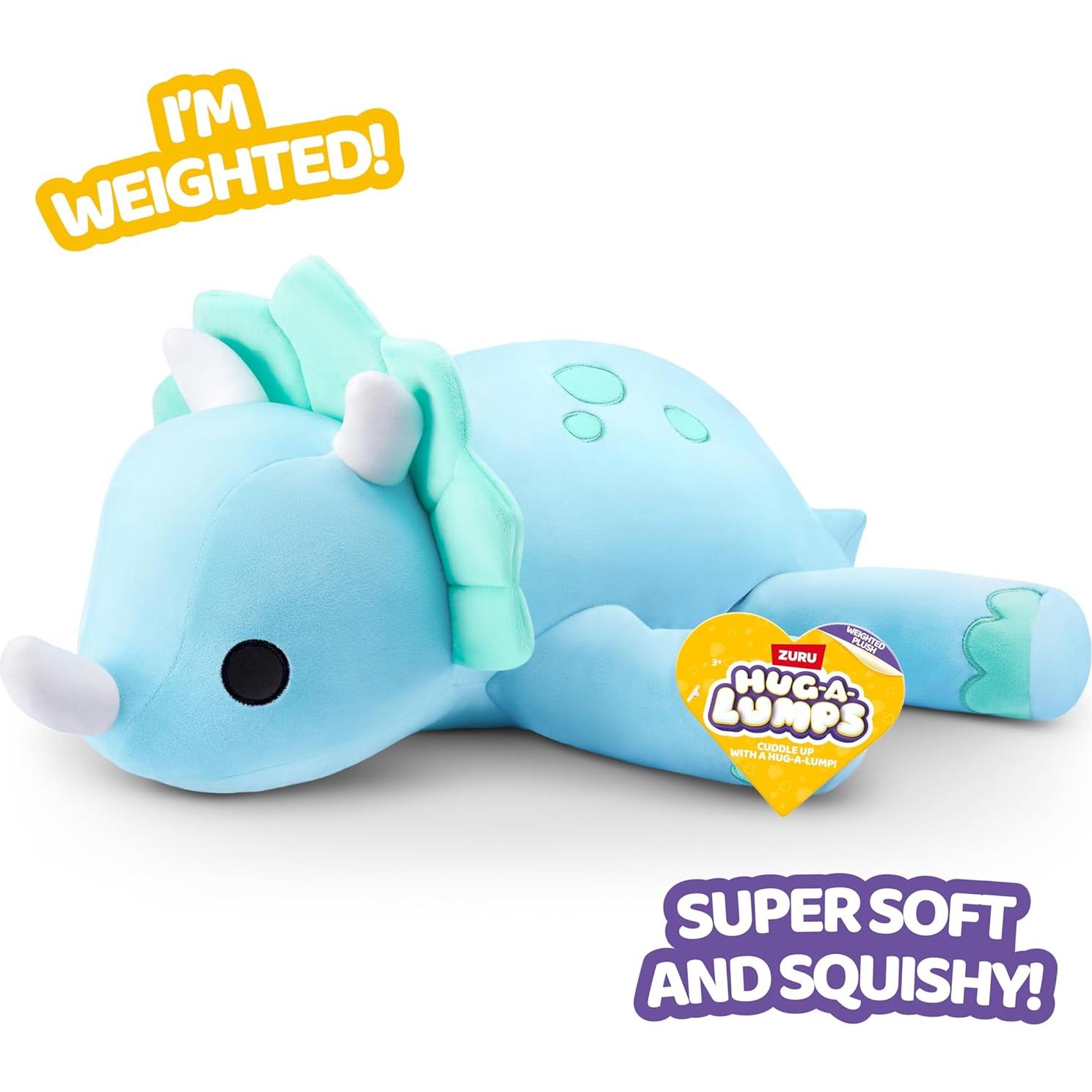 Peluche Dino Hug-A-Lumps ZURU 1.5 kg Anti-estrés