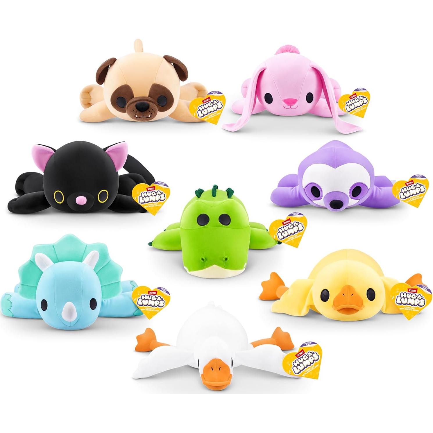 Peluche Dino Hug-A-Lumps ZURU 1.5 kg Anti-estrés