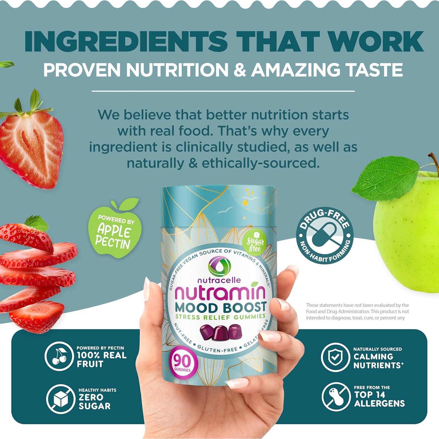 Gummy Multivitamínico Nutramin Antiestrés 90 Unidades