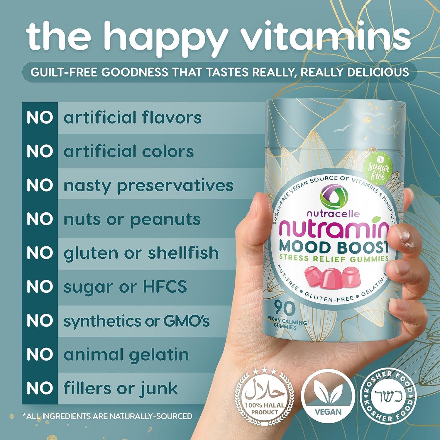 Gummy Multivitamínico Nutramin Antiestrés 90 Unidades