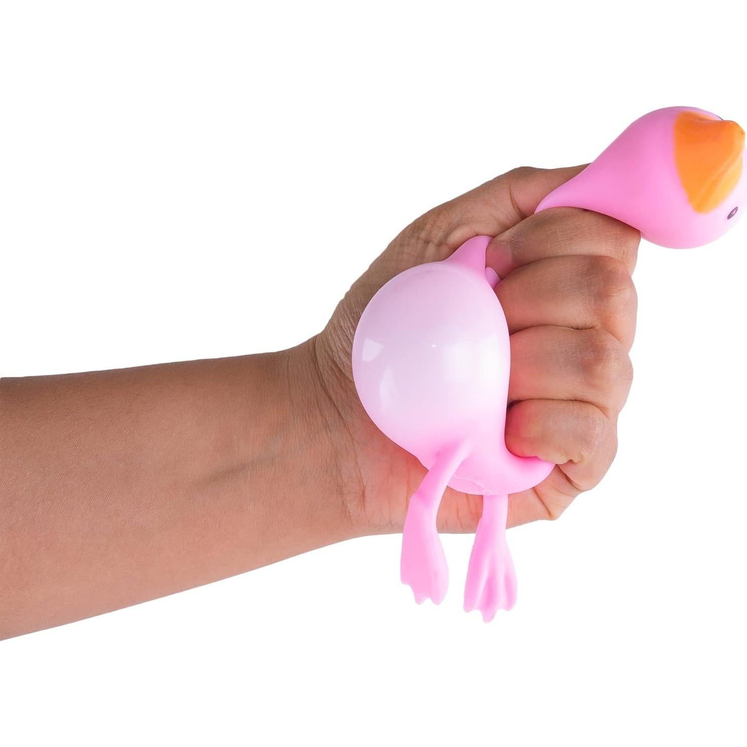 Patos de Gelatina Antiestrés Super Z Outlet - Set de 6 Unidades