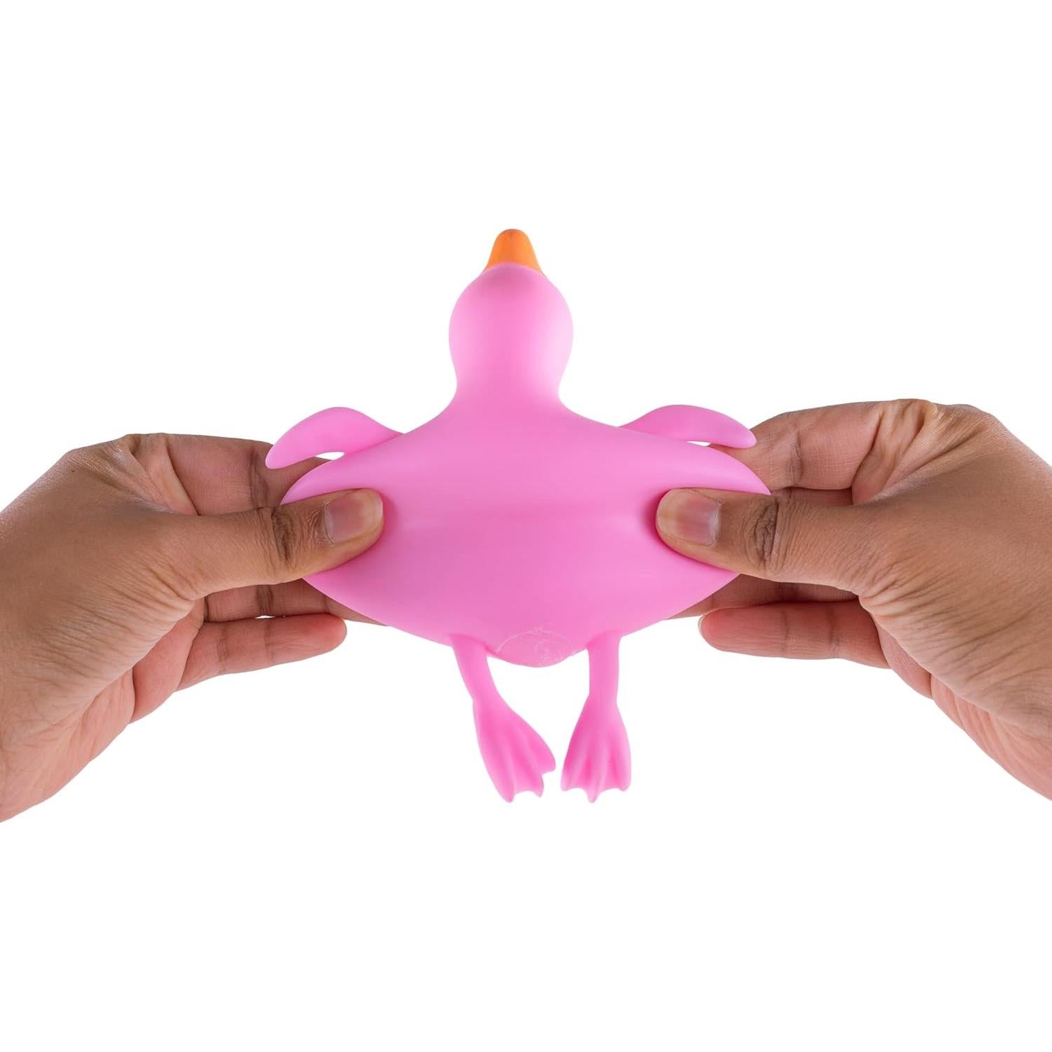 Patos de Gelatina Antiestrés Super Z Outlet - Set de 6 Unidades