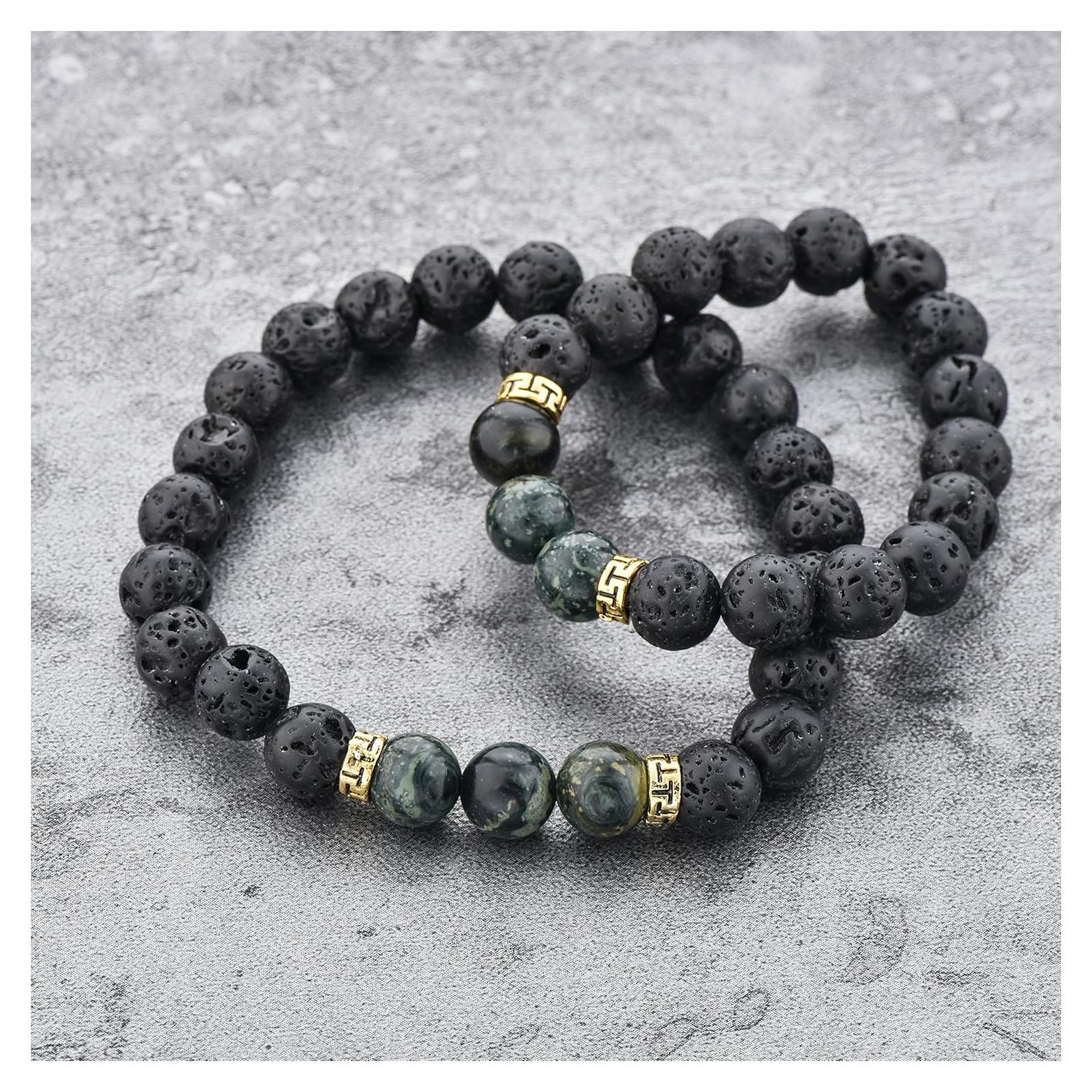 Pulsera Volcánica de Lava y Camuflaje Mystiqs 19.81 cm