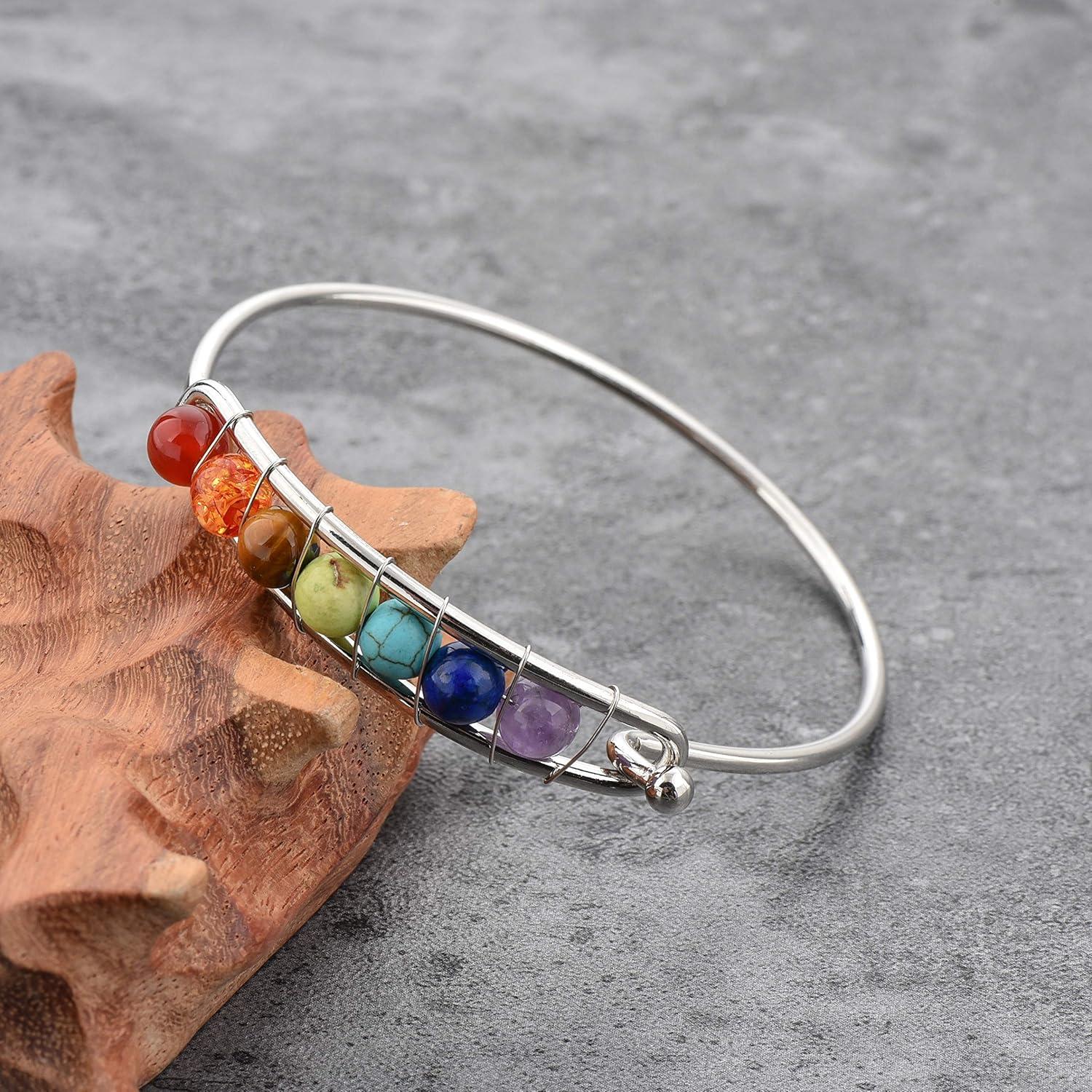 Pulsera Volcánica de Lava Mystiqs para Aromaterapia Unisex