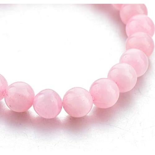 Pulsera de Lava y Cuarzo Rosa Mystiqs con Difusores de Aceite