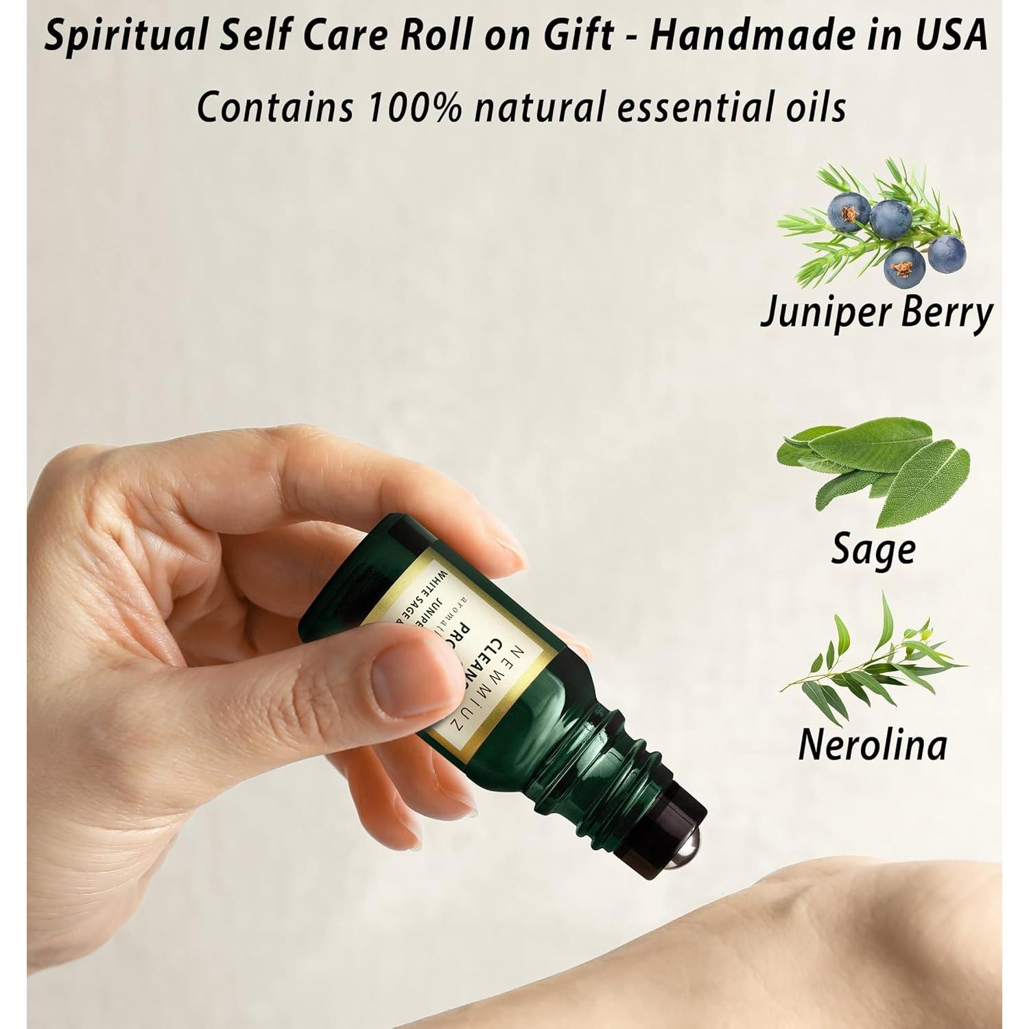 Roll-On Aromaterapia New Miuz - Salvia y Lavanda 10ml