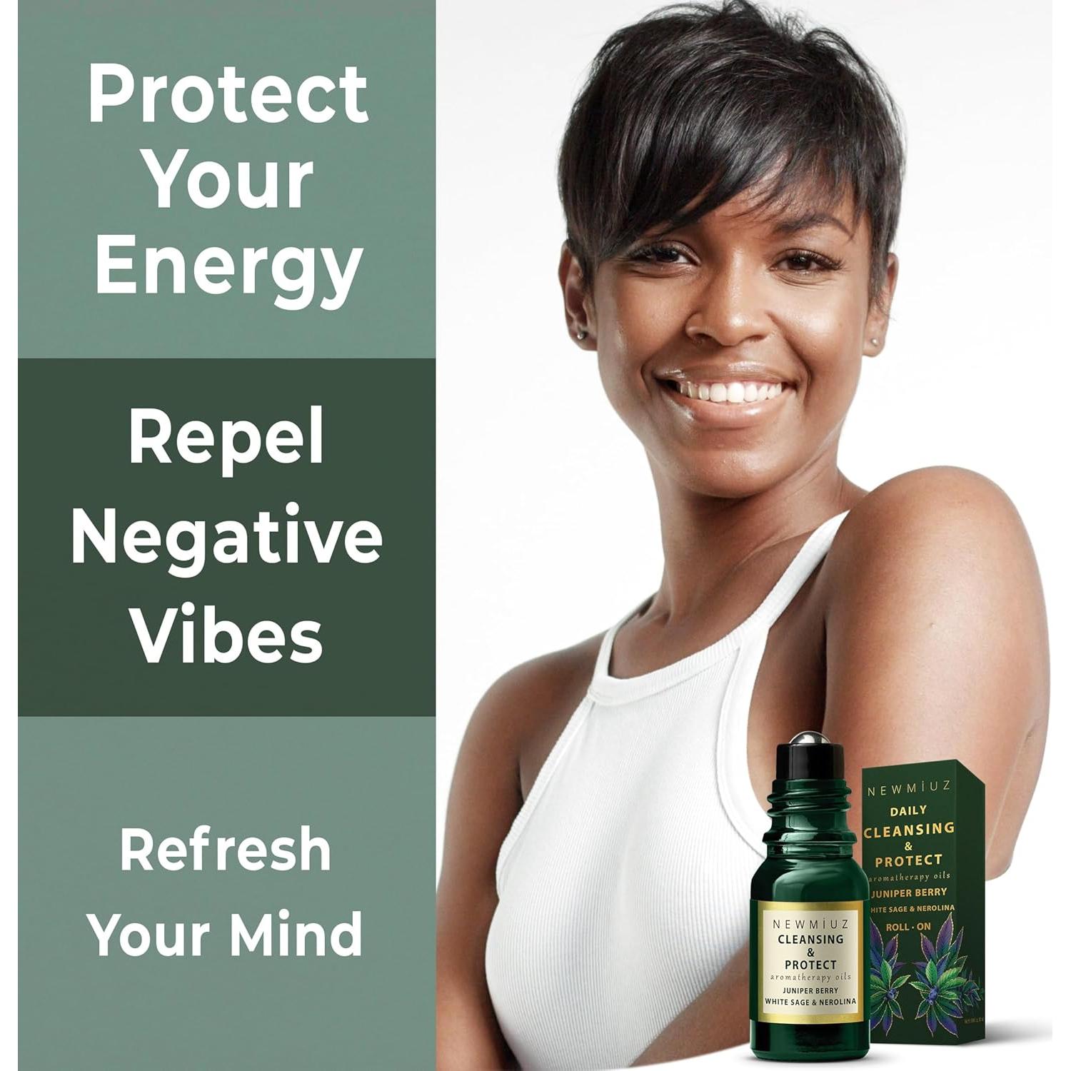 Roll-On Aromaterapia New Miuz - Salvia y Lavanda 10ml