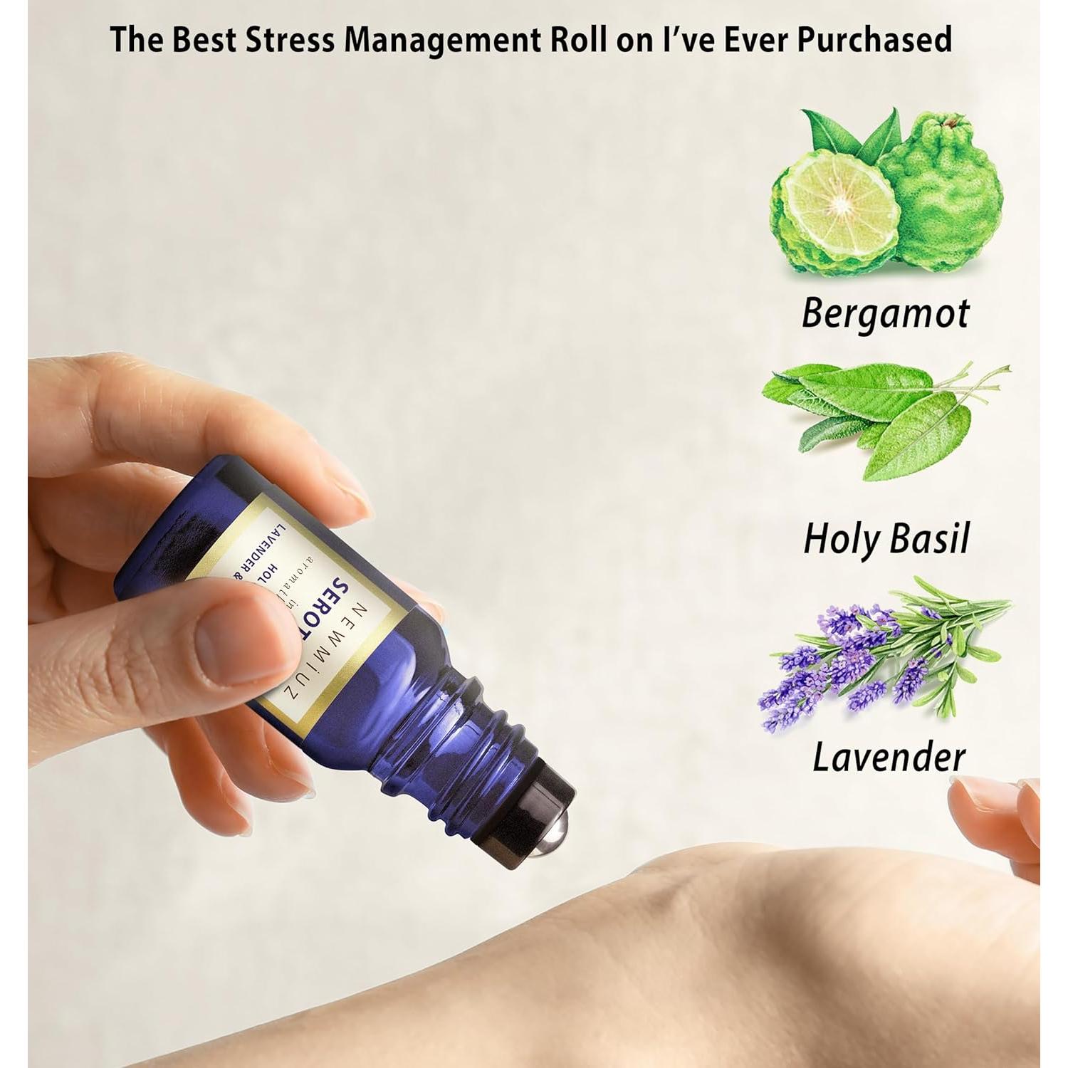 Roll-On Aromaterapia New Miuz - Salvia y Lavanda 10ml