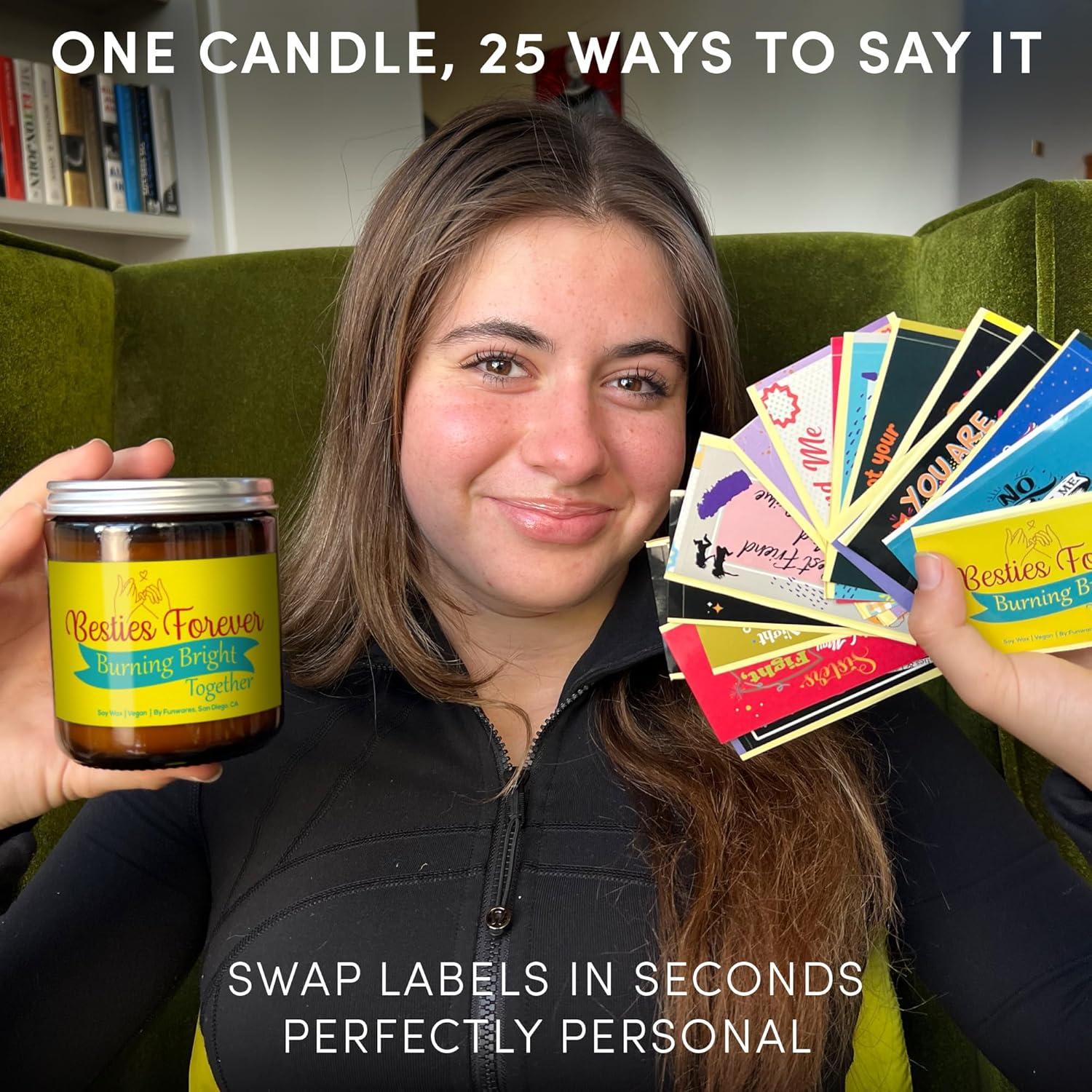 Vela de Soja Vainilla UT Brands - 50+ Horas Quema Limpia