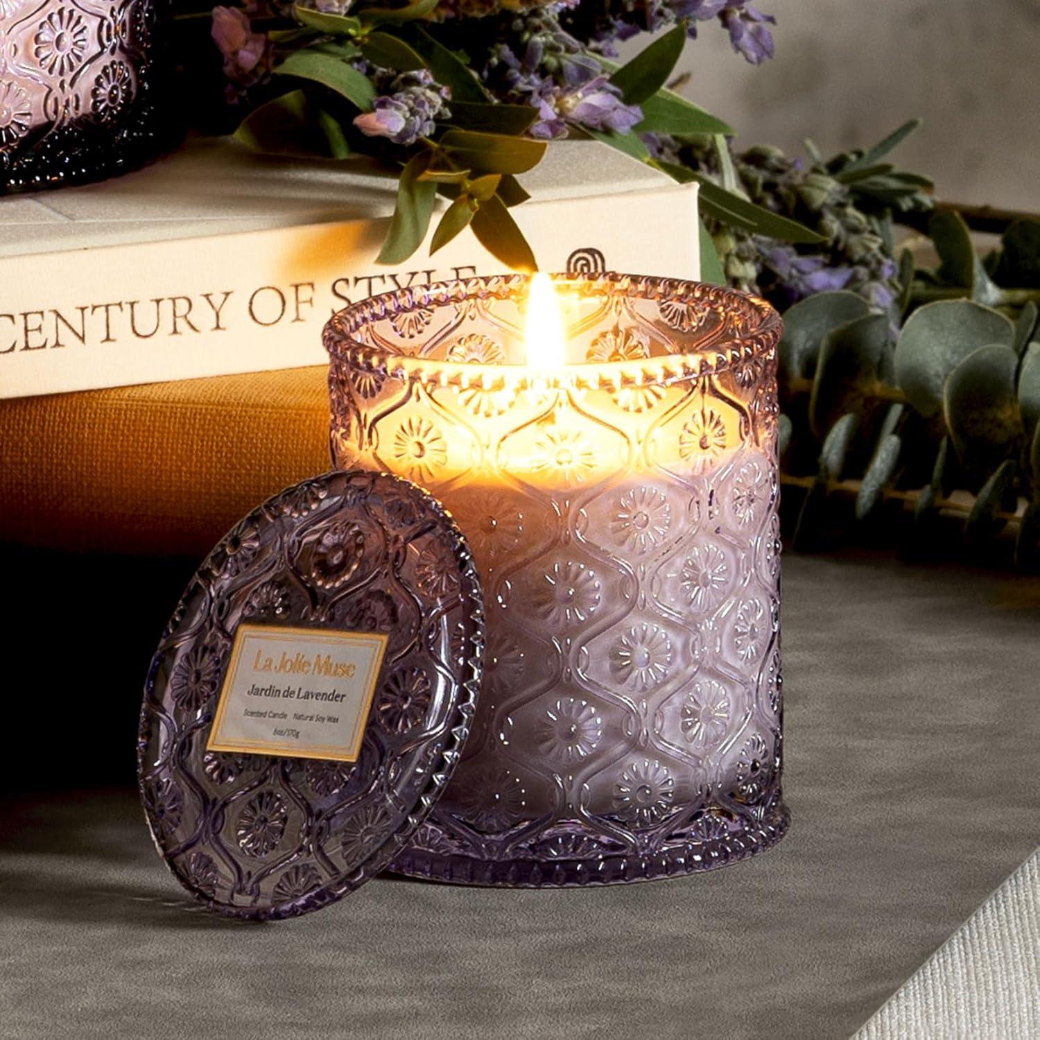 Vela Aromática de Lavanda LA JOLIE MUSE 170g - 40 Horas