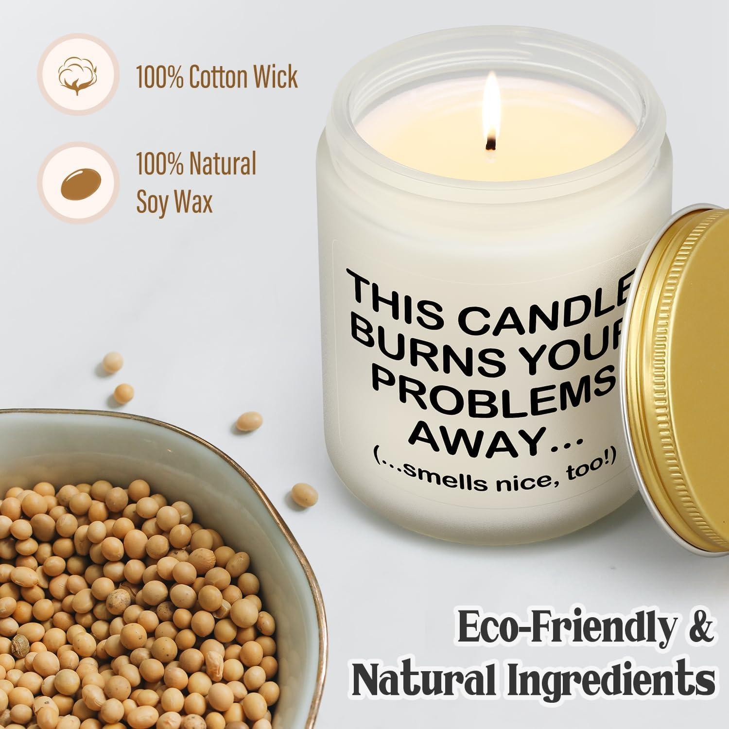 Vela Relajante CINGUE con Aroma de Lavanda y Eucalipto 439g