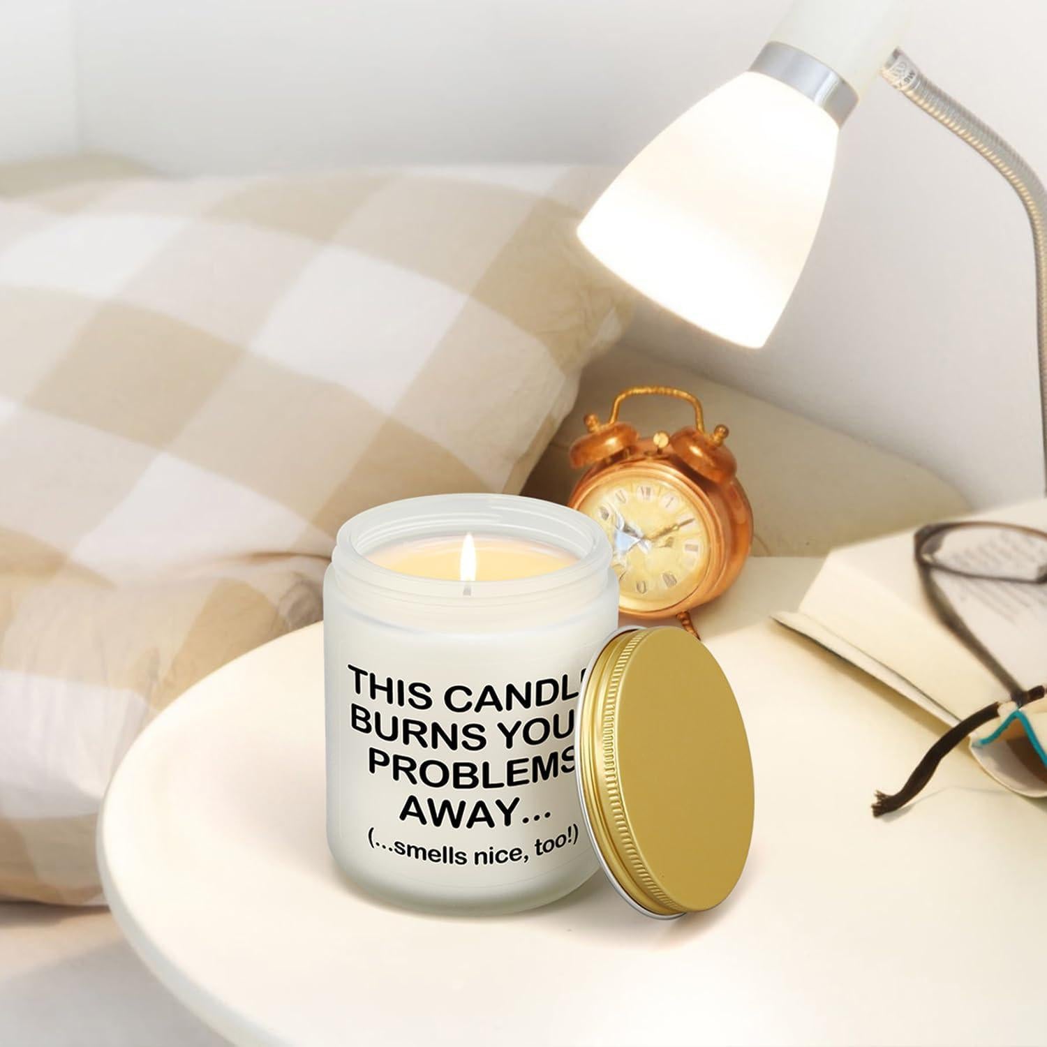 Vela Relajante CINGUE con Aroma de Lavanda y Eucalipto 439g