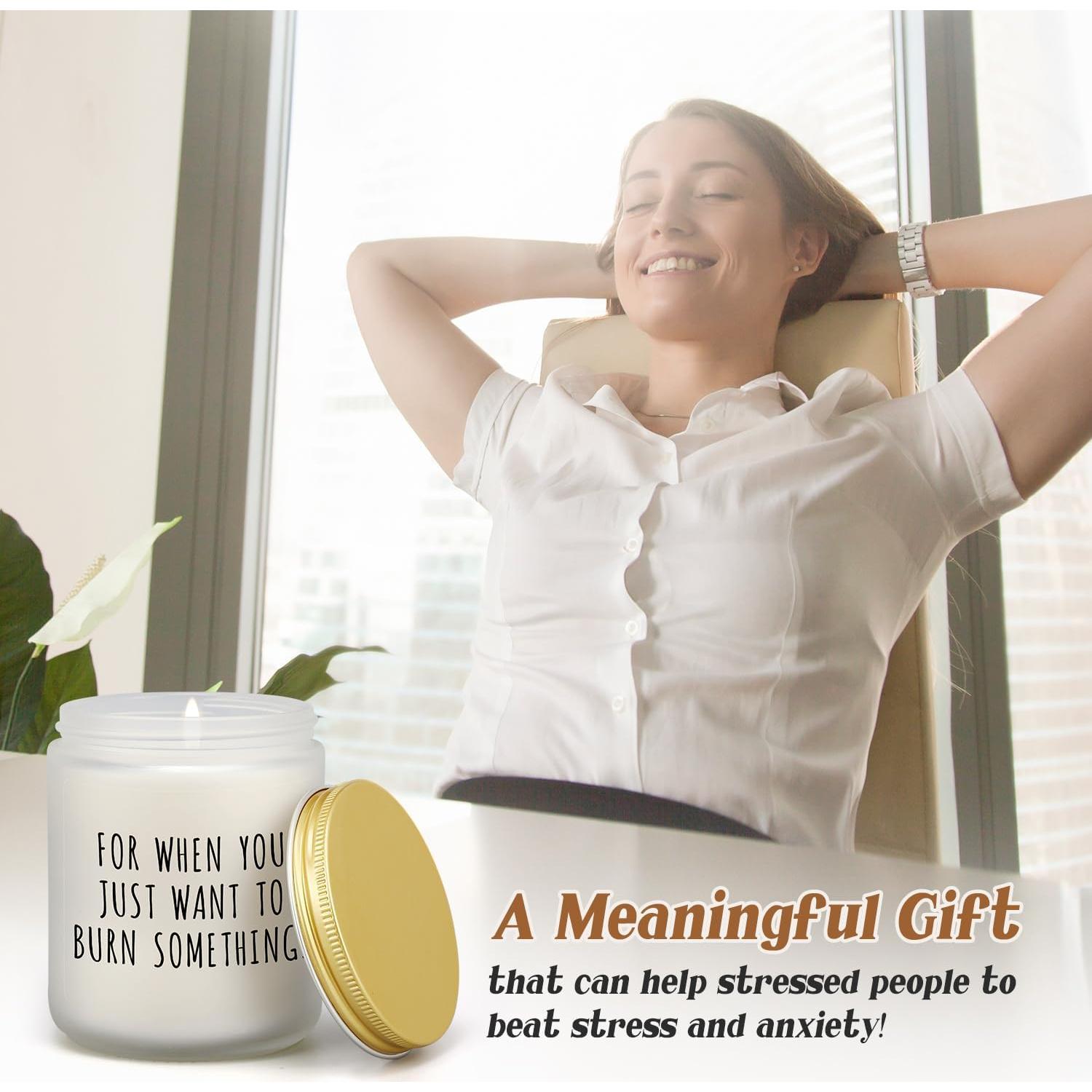 Vela Aromática de Lavanda CINGUE - Regalo Relajante 425g