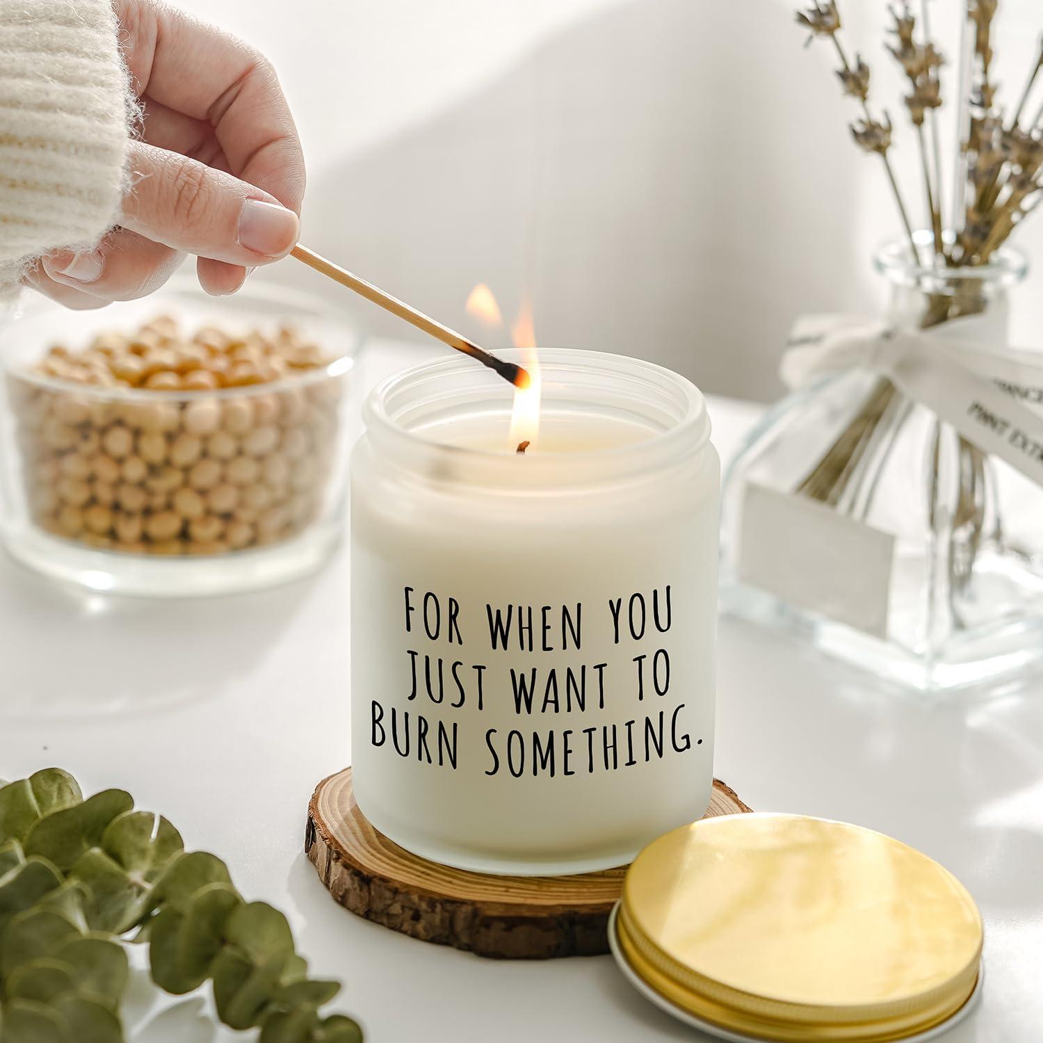 Vela Aromática de Lavanda CINGUE - Regalo Relajante 425g